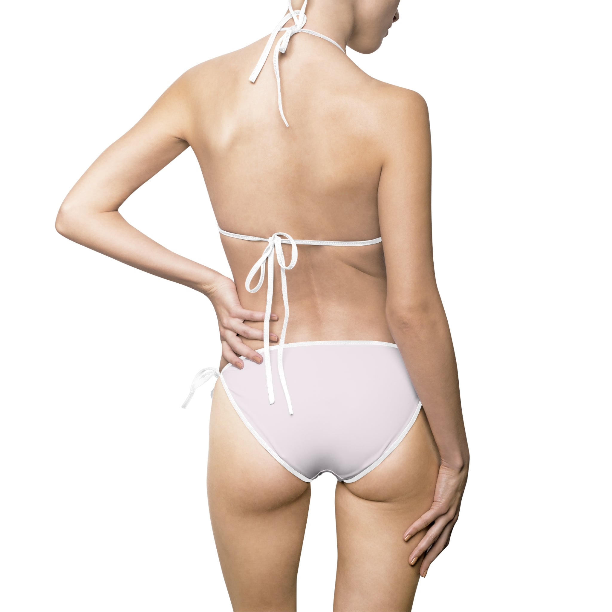 Women's Bikini Swimsuit - Light Pink