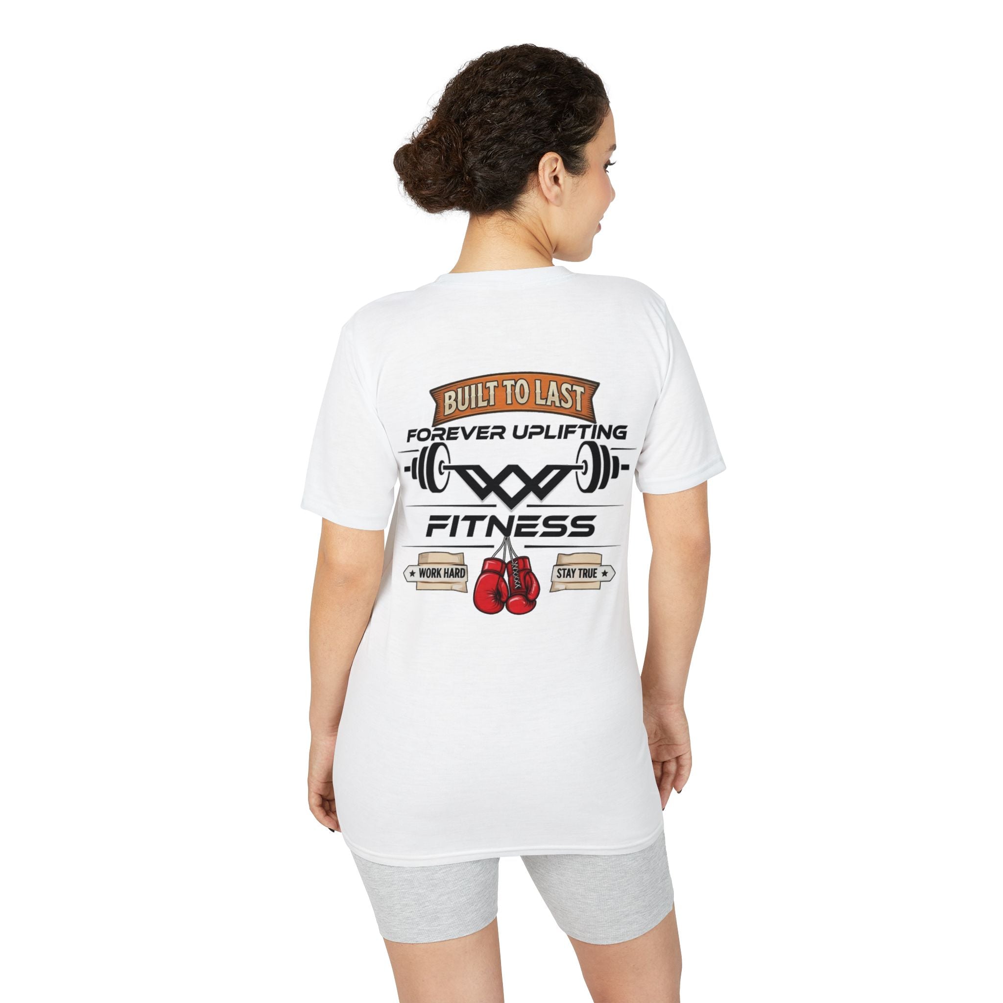 Built To Last Edition Performance Gym T-Shirt | Forever Uplifting Fitness