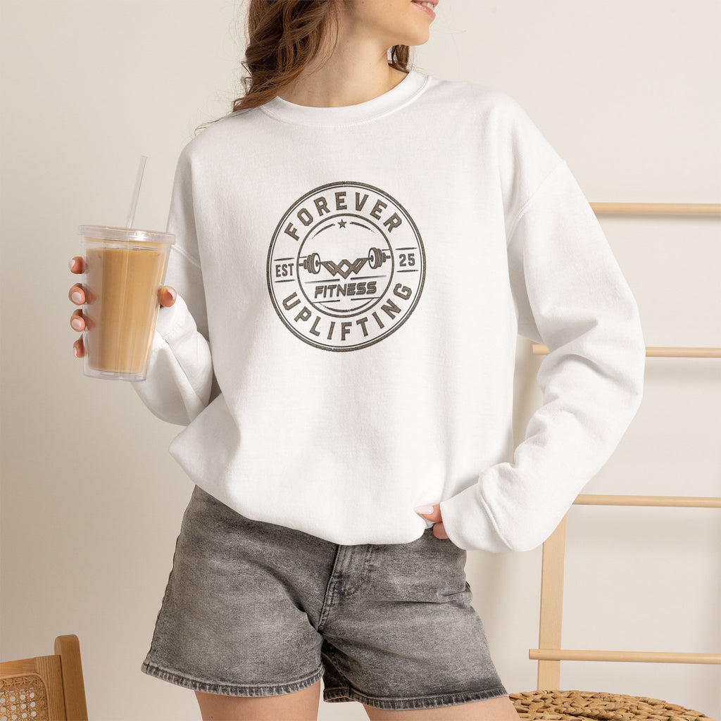 Vintage Circle Logo Premium Sweatshirt | Forever Uplifting Fitness
