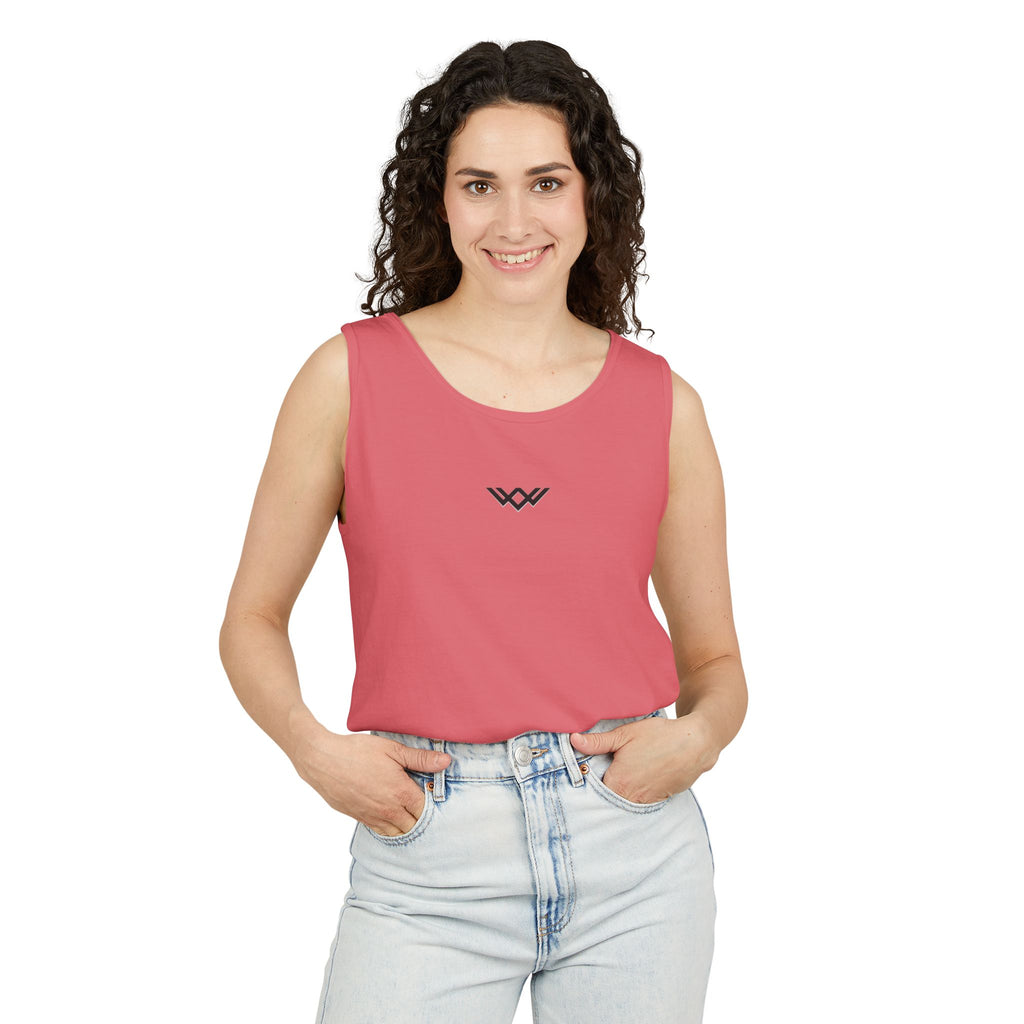 Women's Tank Top — Minimal Centre Chest Logo