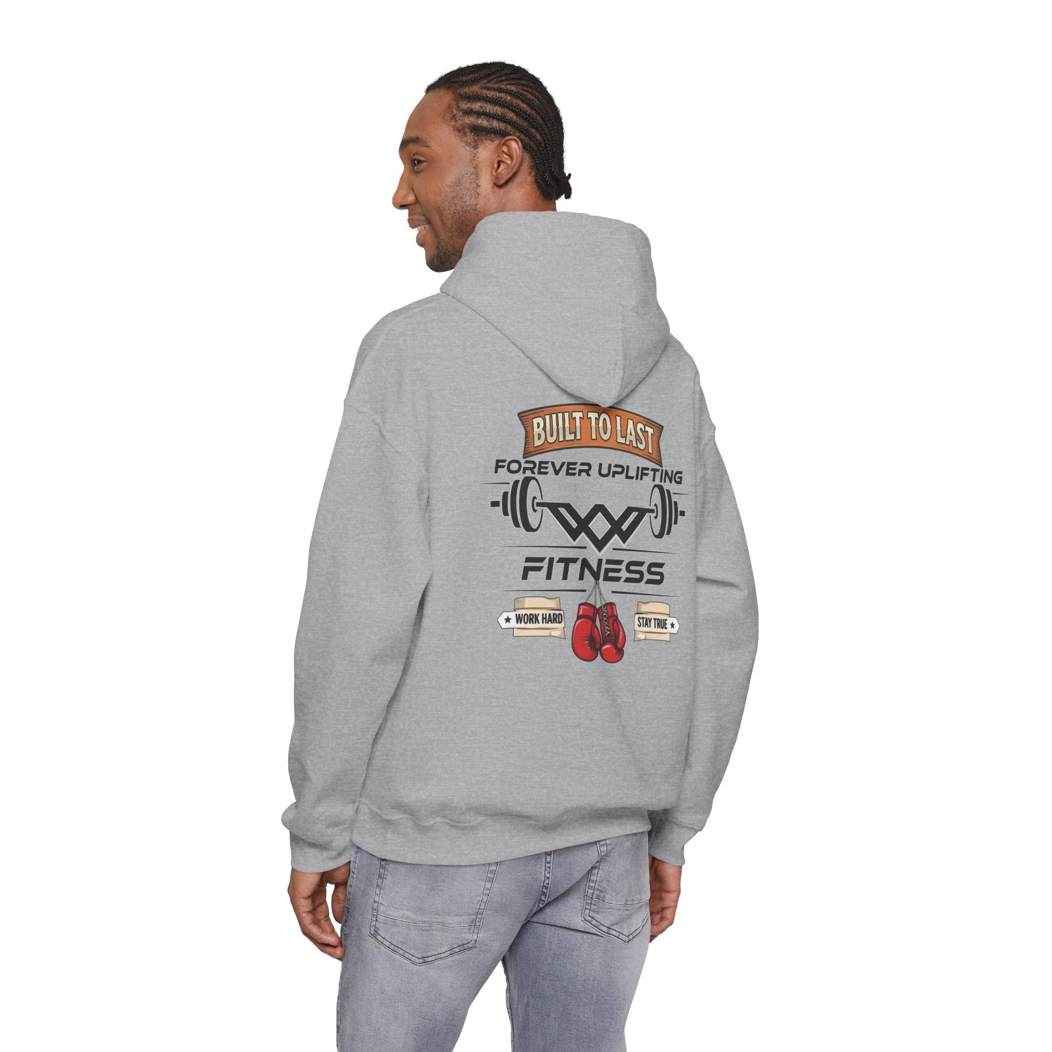 Built To Last Premium Fitness Hoodie | Forever Uplifting Fitness
