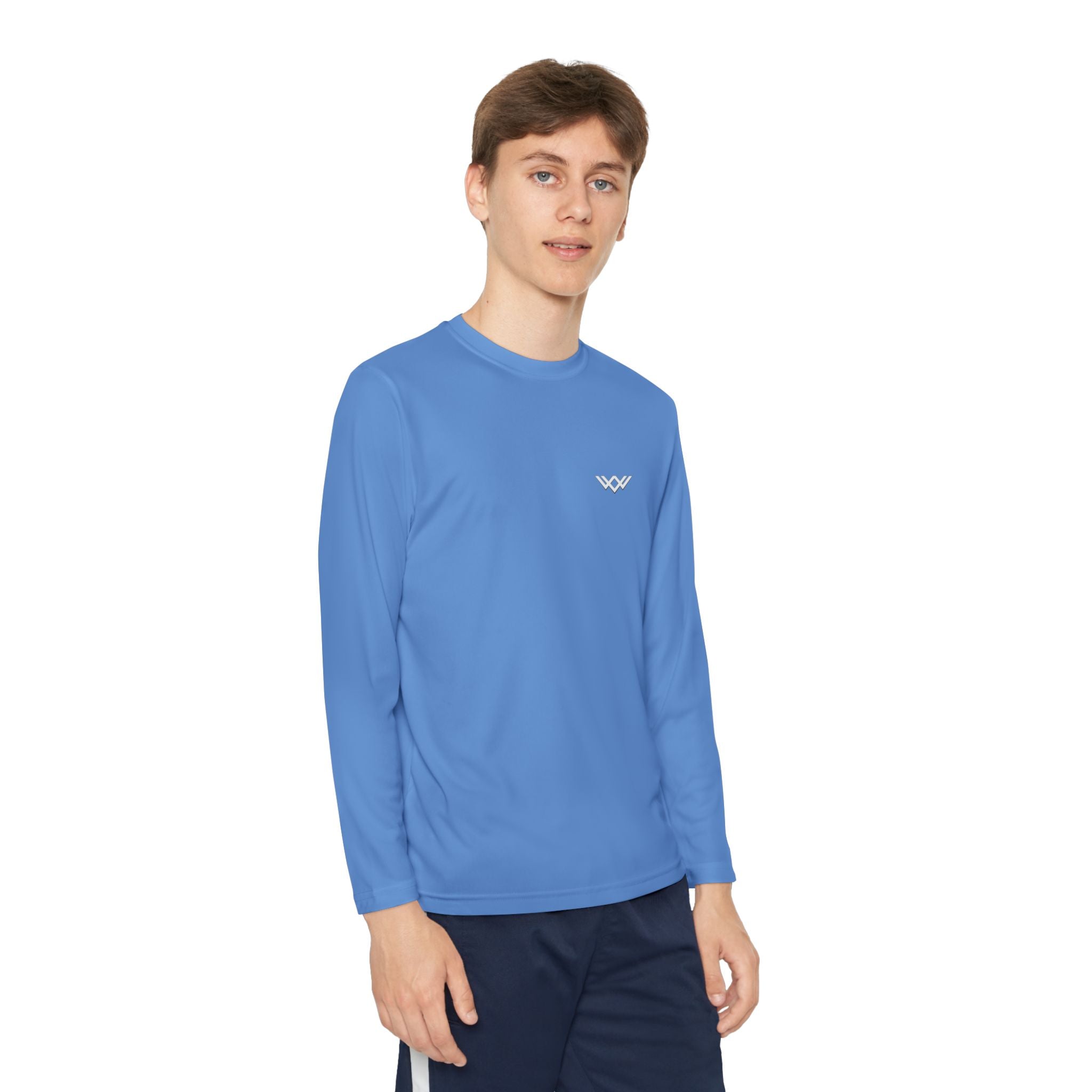 Kids Lightweight Long Sleeve Signature Logo Tee