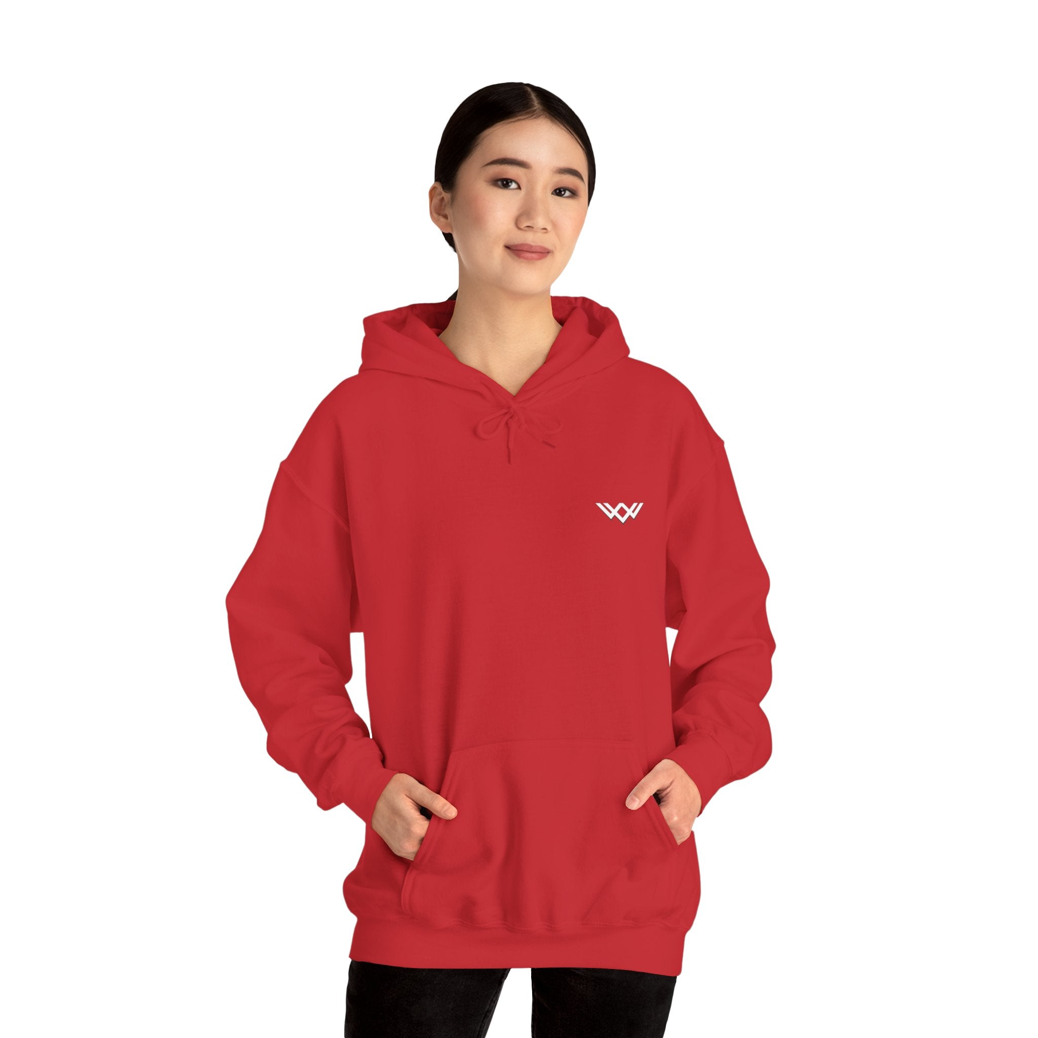 Unisex Signature Front Statement Back Hoodie | FUL