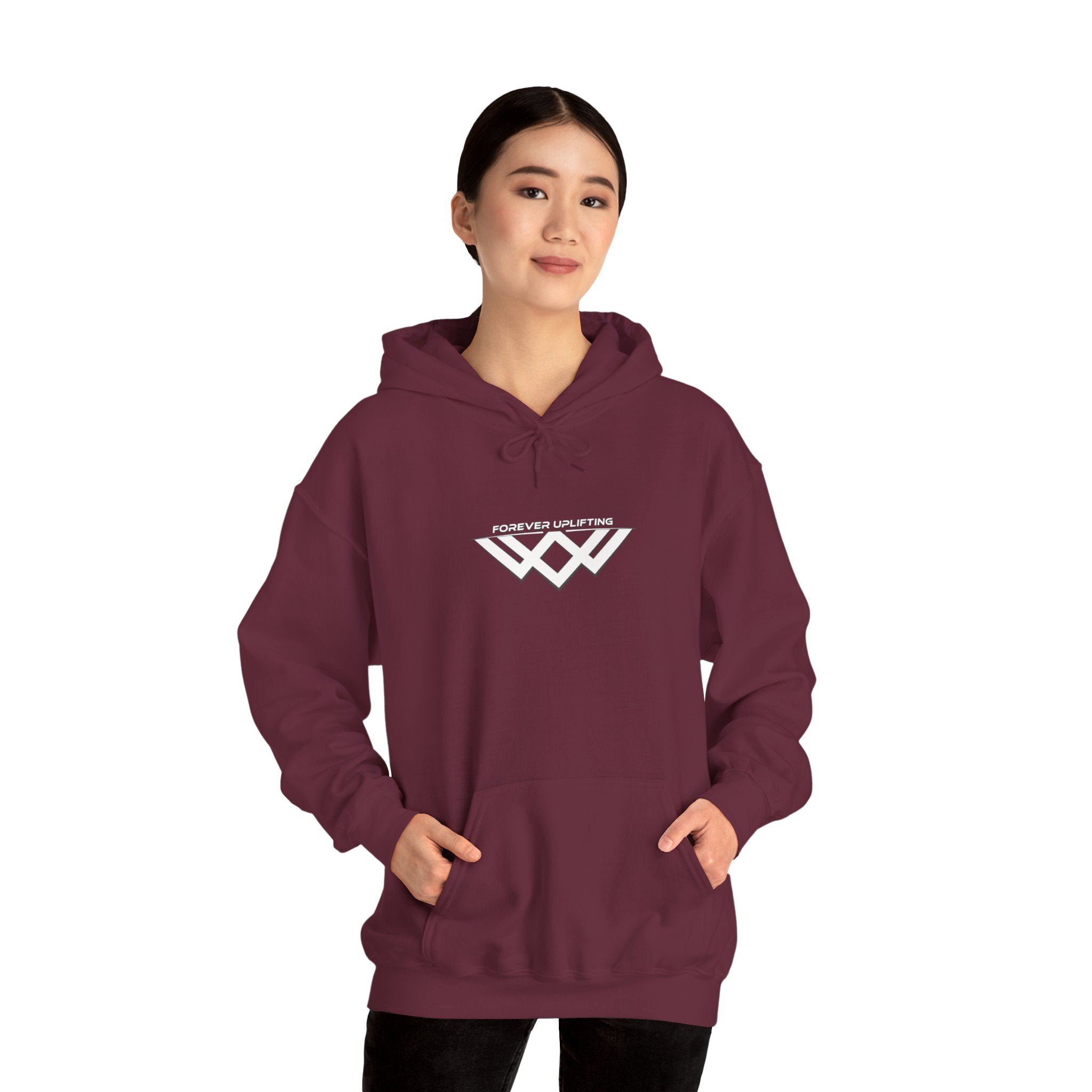 Unisex Statement Logo Three-panel Hoodie