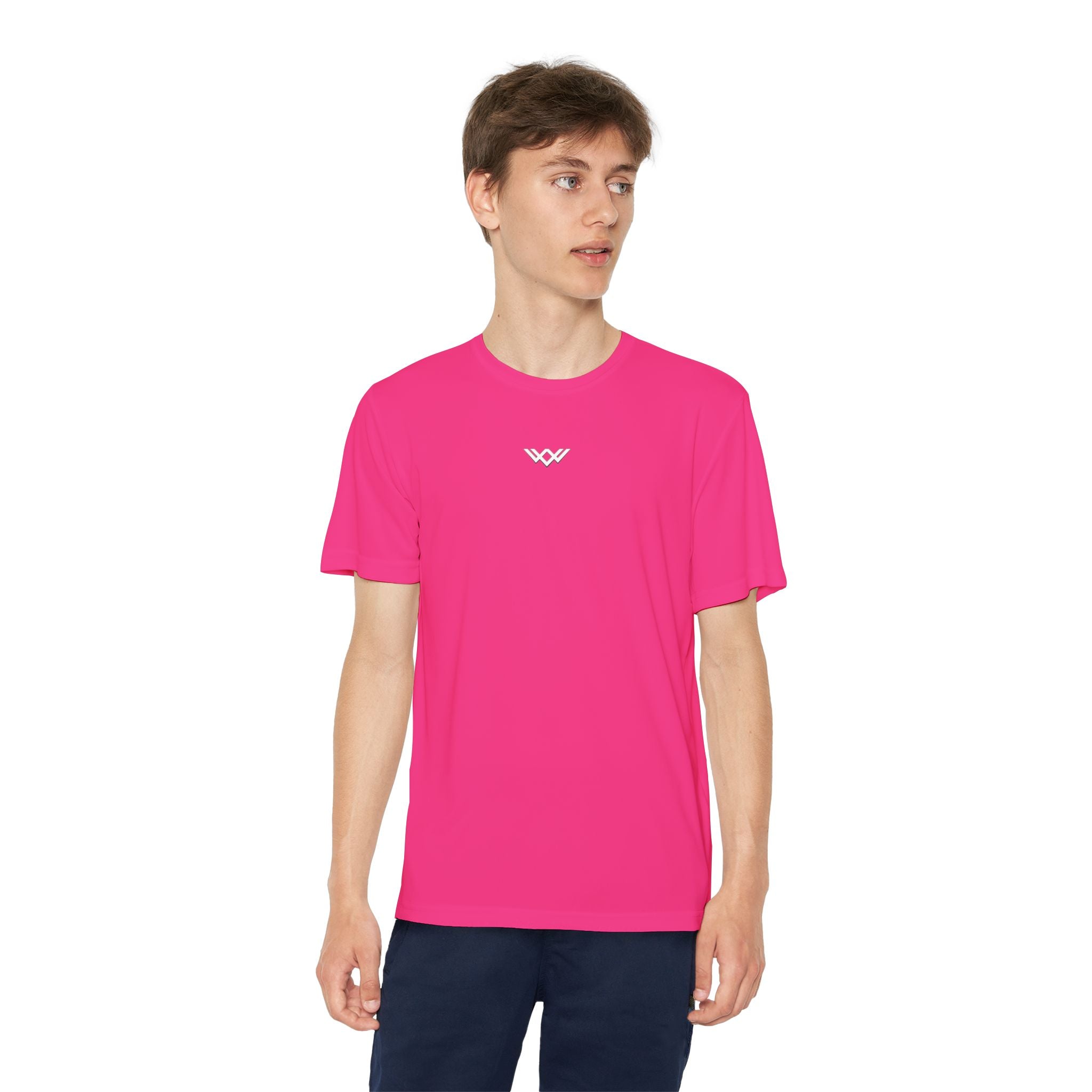Youth Competitor Tee — Minimalist Chest Logo