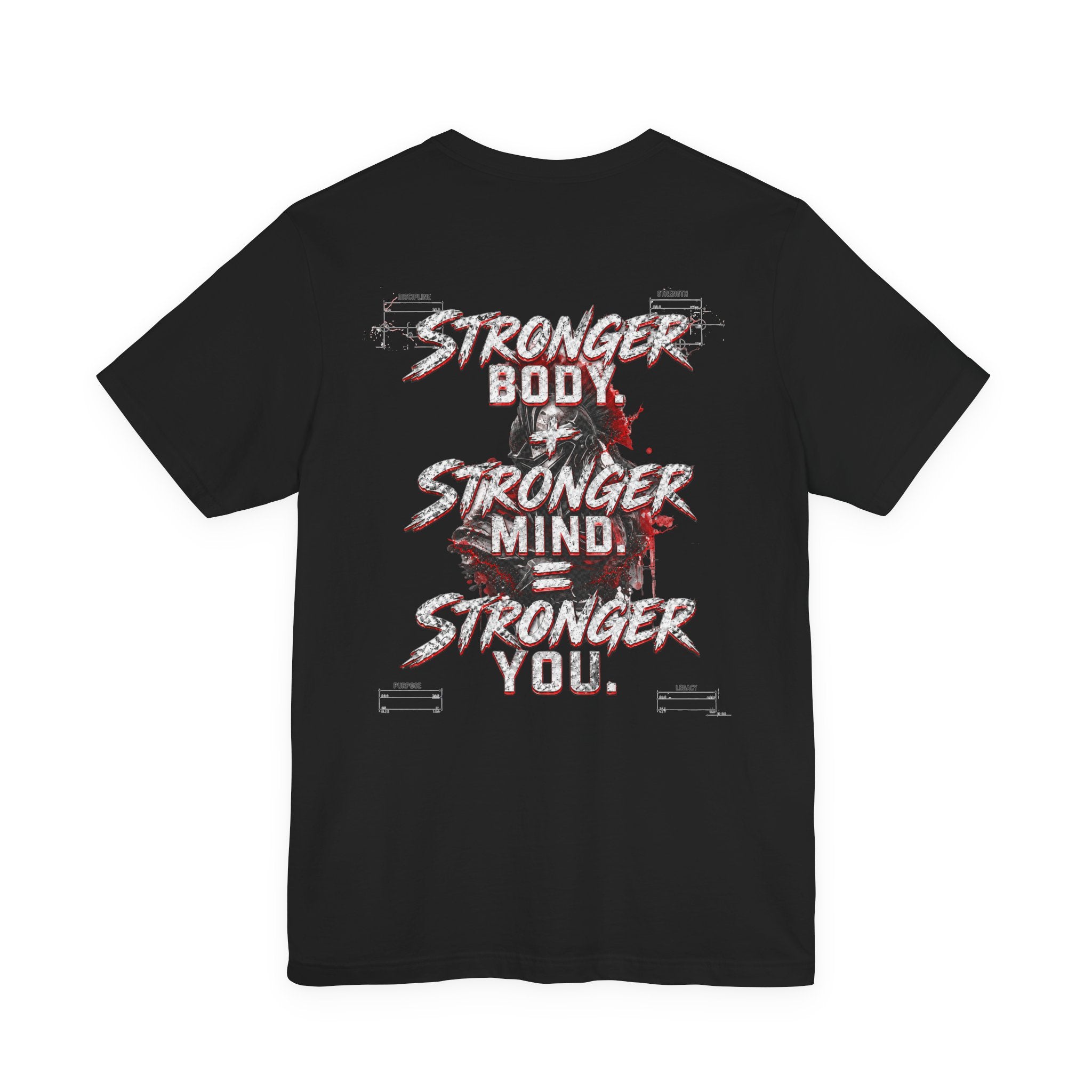 Stronger You Spartan Premium Gym T-Shirt | Forever Uplifting Fitness