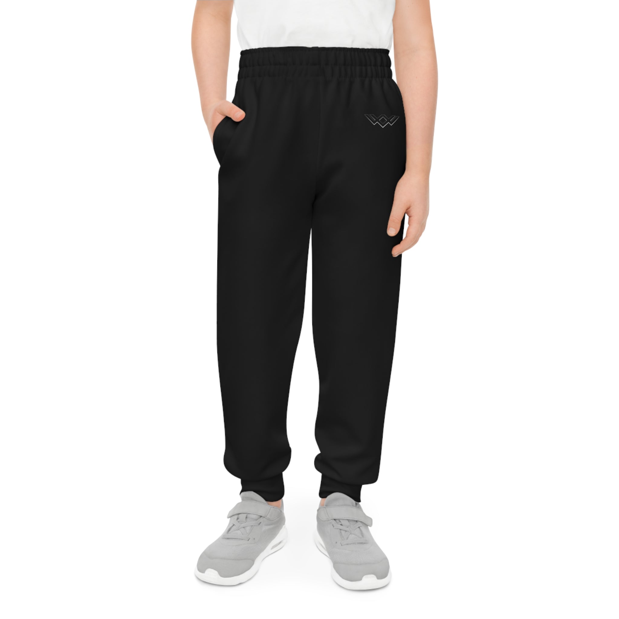 Youth —  Black Athletic Sweatpants