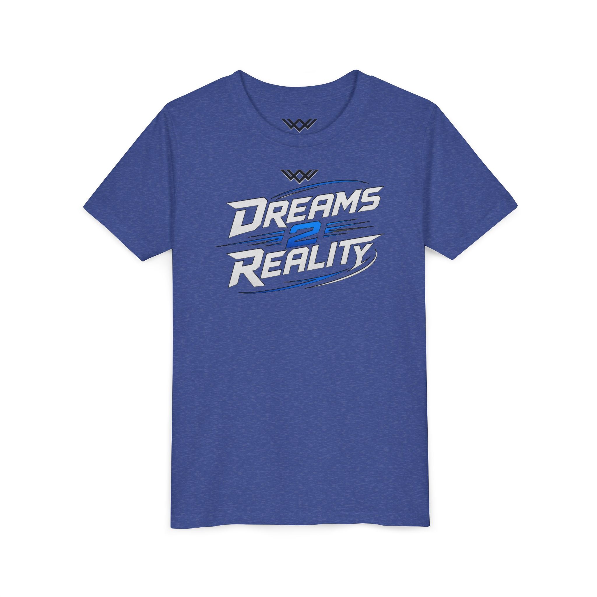 Youths Motivational Graphic Tee Dreams 2 Reality