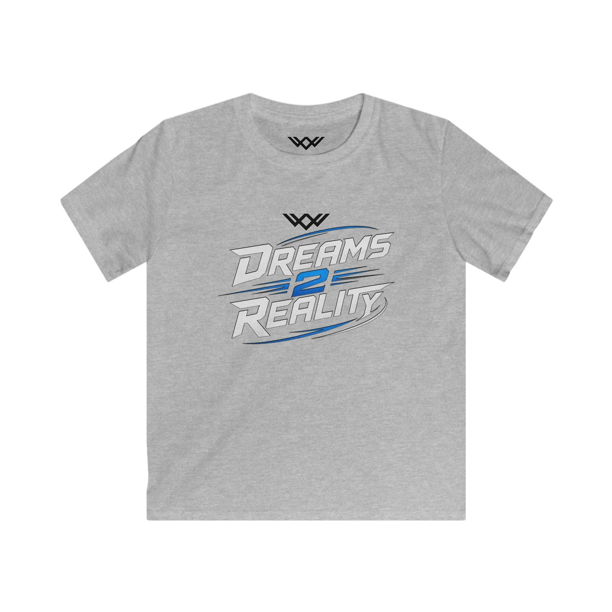 kids motivational graphic tee | Dreams 2 reality