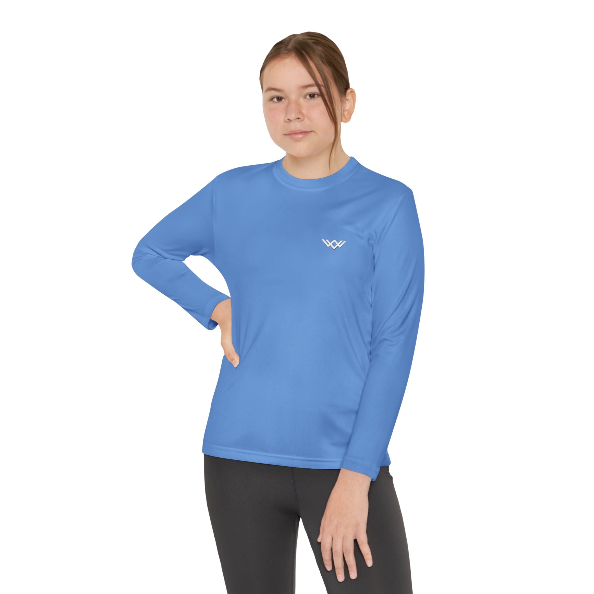 Kids Lightweight Long Sleeve Signature Logo Tee