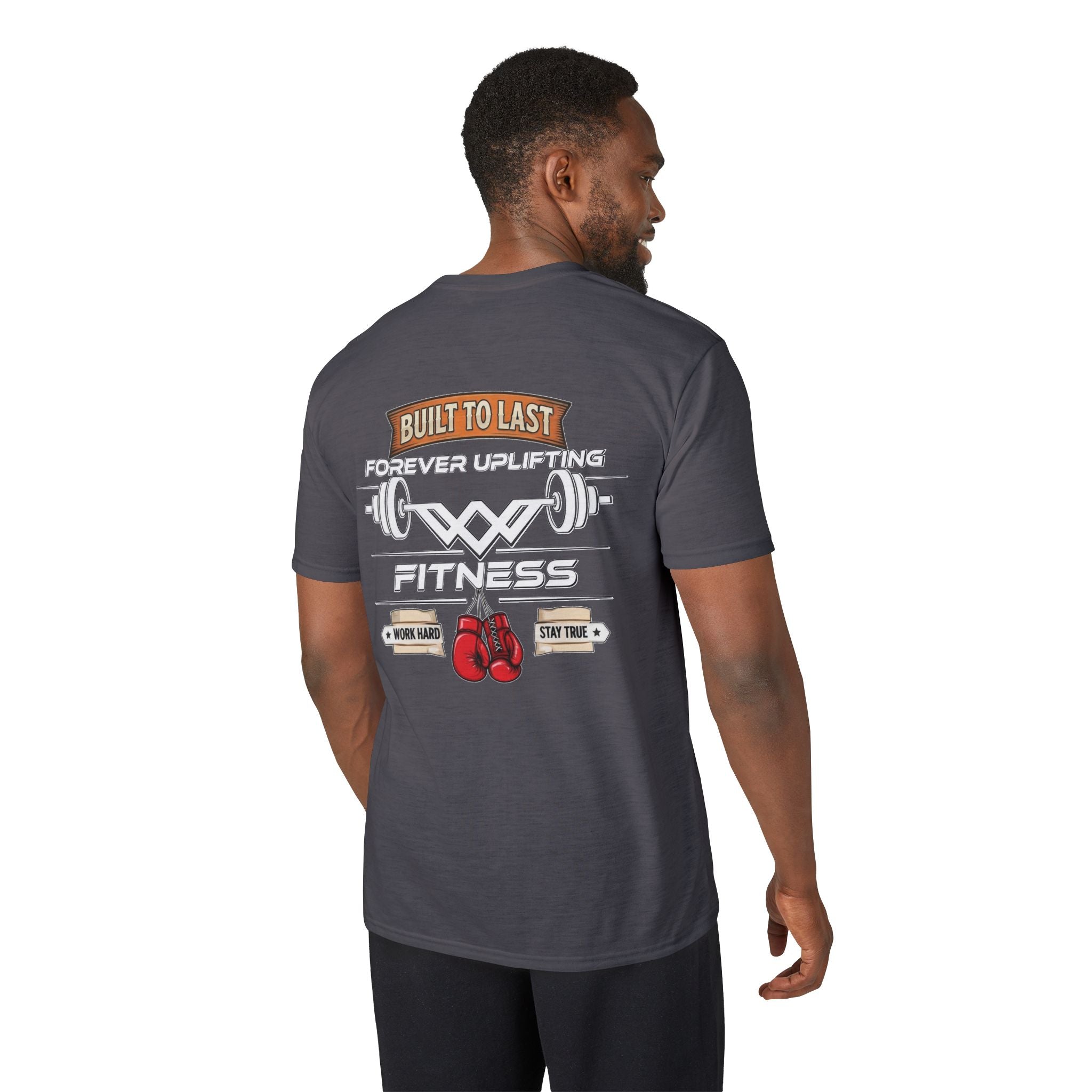Built To Last Edition Performance Gym T-Shirt | Forever Uplifting Fitness