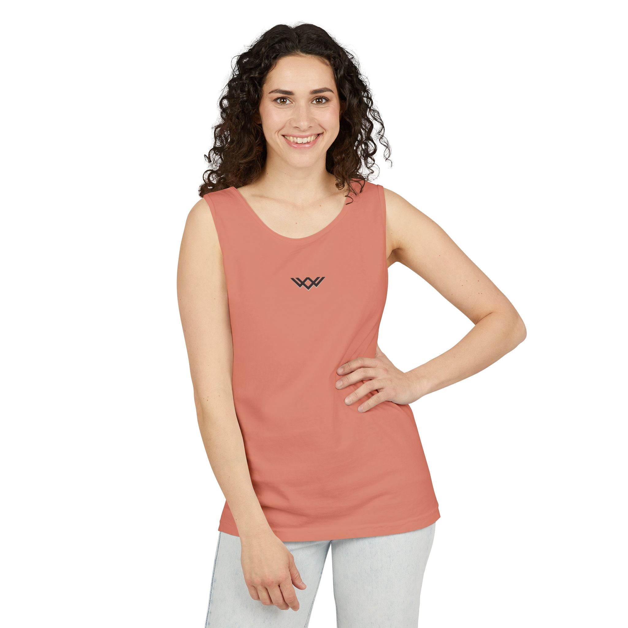 Women's Tank Top — Minimal Centre Chest Logo