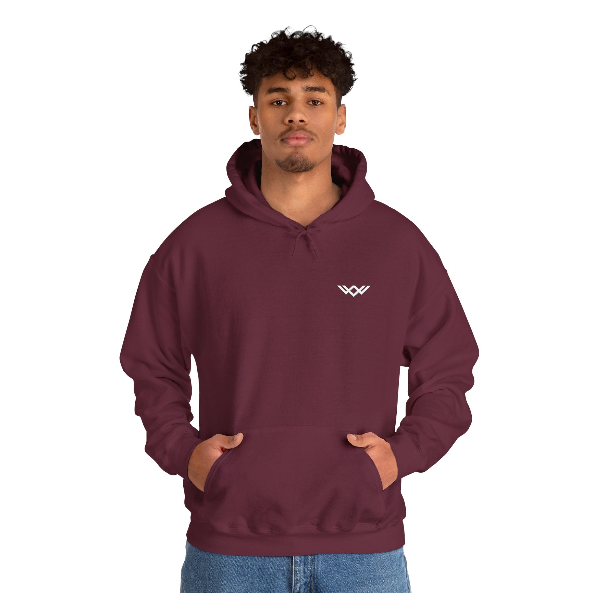 Unisex Signature Front Statement Back Hoodie | FUL