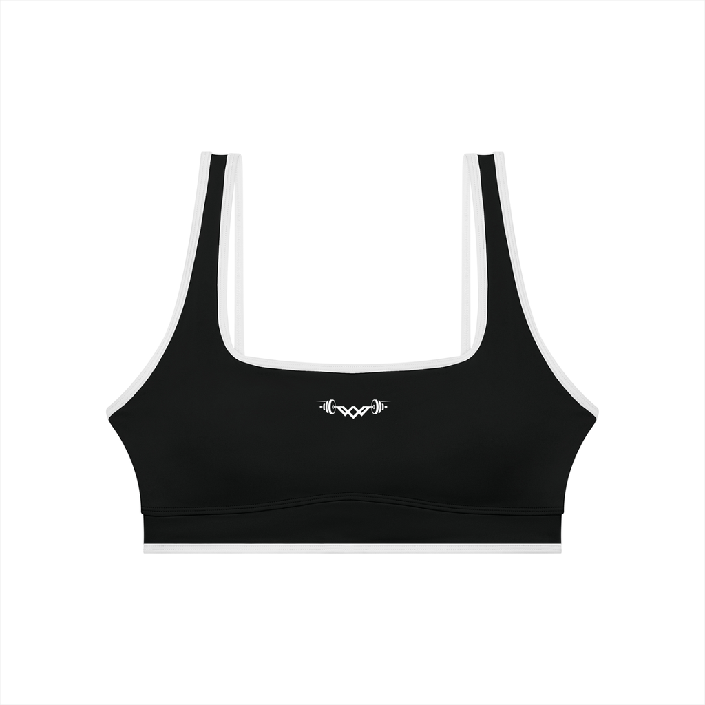 Women's Color Block Yoga Sports Bra