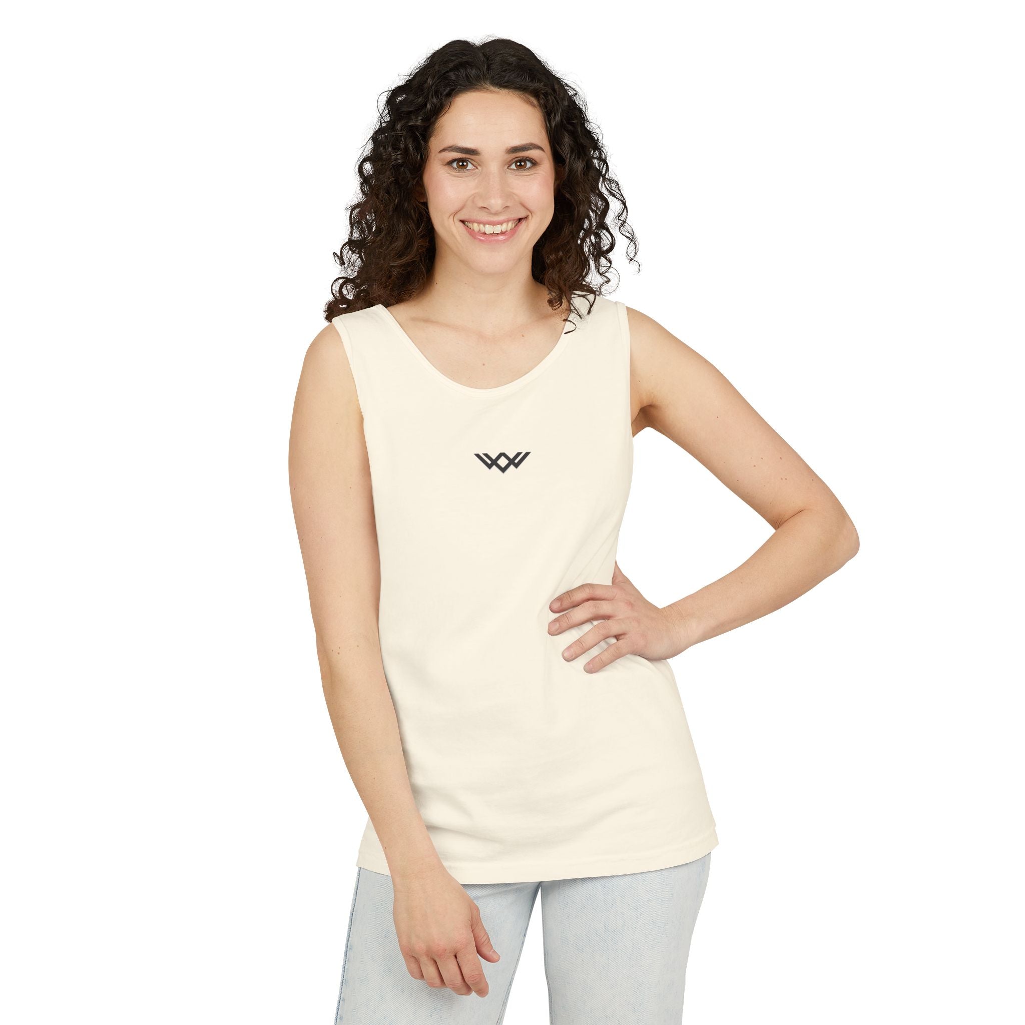 Women's Tank Top — Minimal Centre Chest Logo