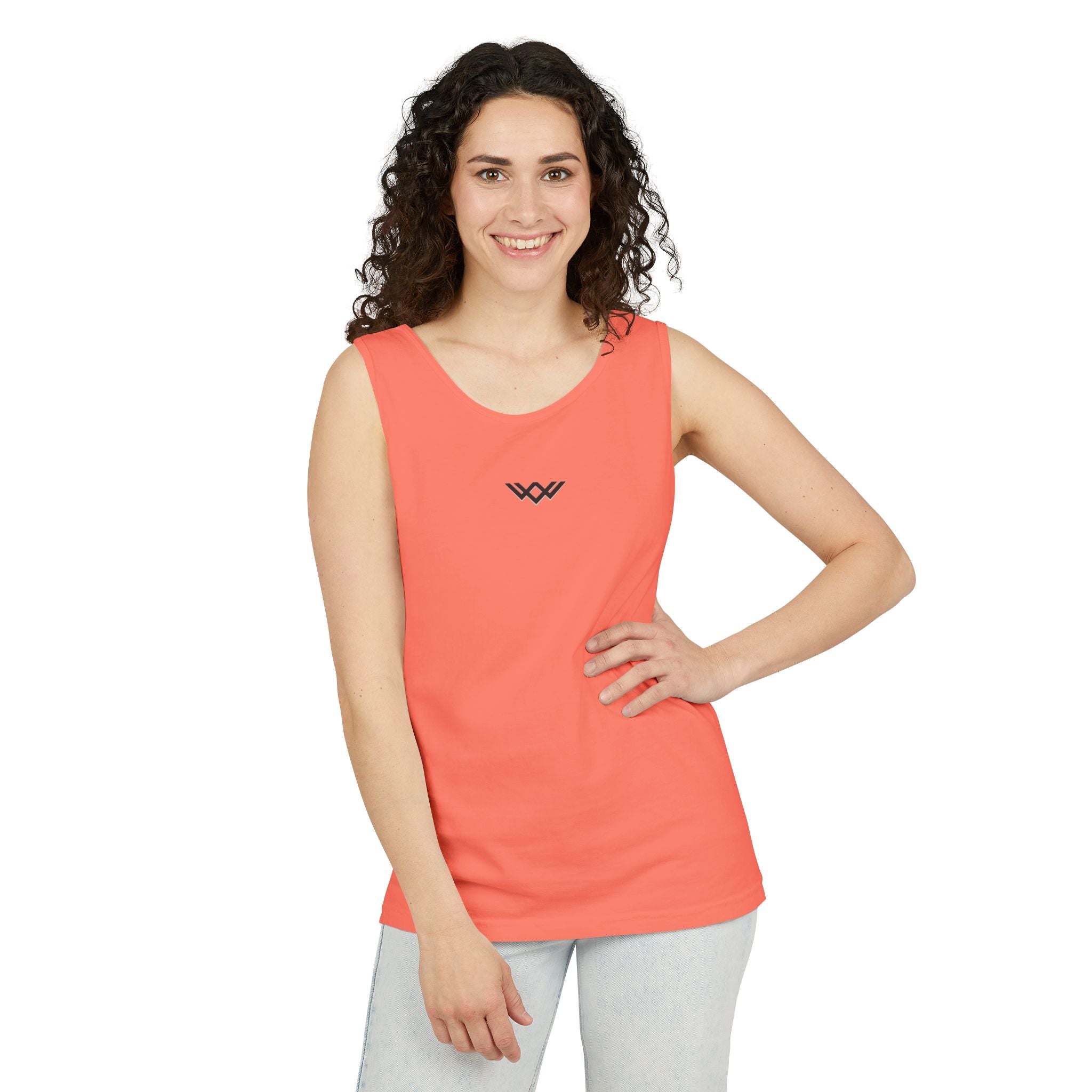 Women's Tank Top — Minimal Centre Chest Logo