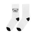Fitness Crew Socks — "Forever Uplifting Fitness" Padded Athletic Socks