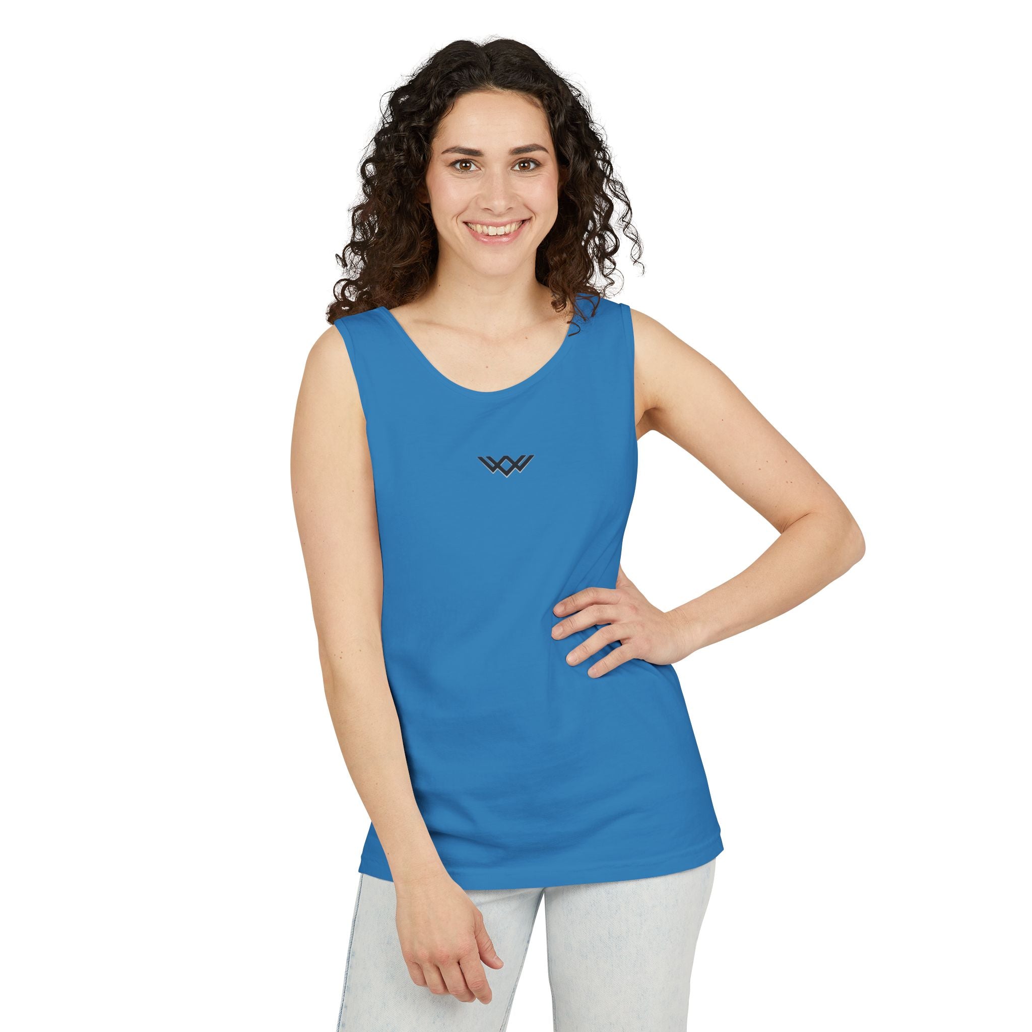 Women's Tank Top — Minimal Centre Chest Logo