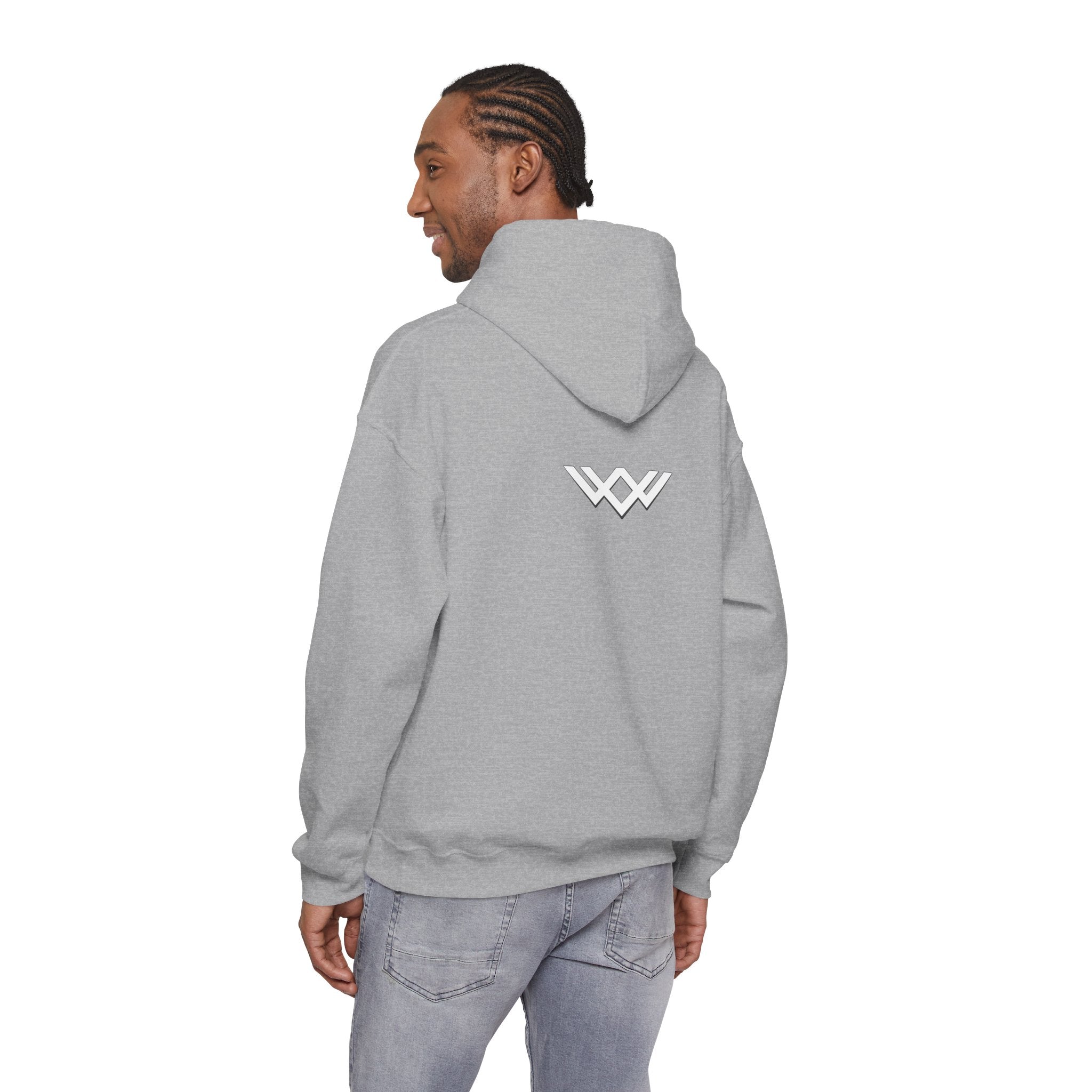 Unisex Signature Front Statement Back Hoodie | FUL