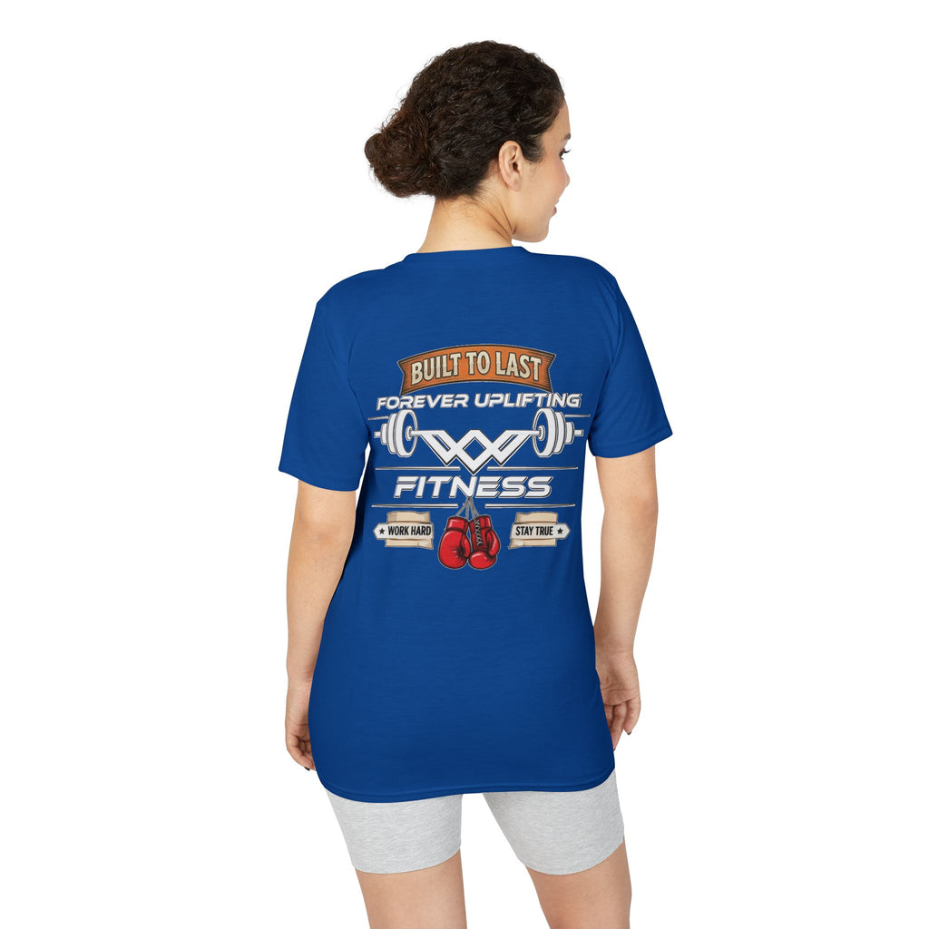 Built To Last Edition Performance Gym T-Shirt | Forever Uplifting Fitness