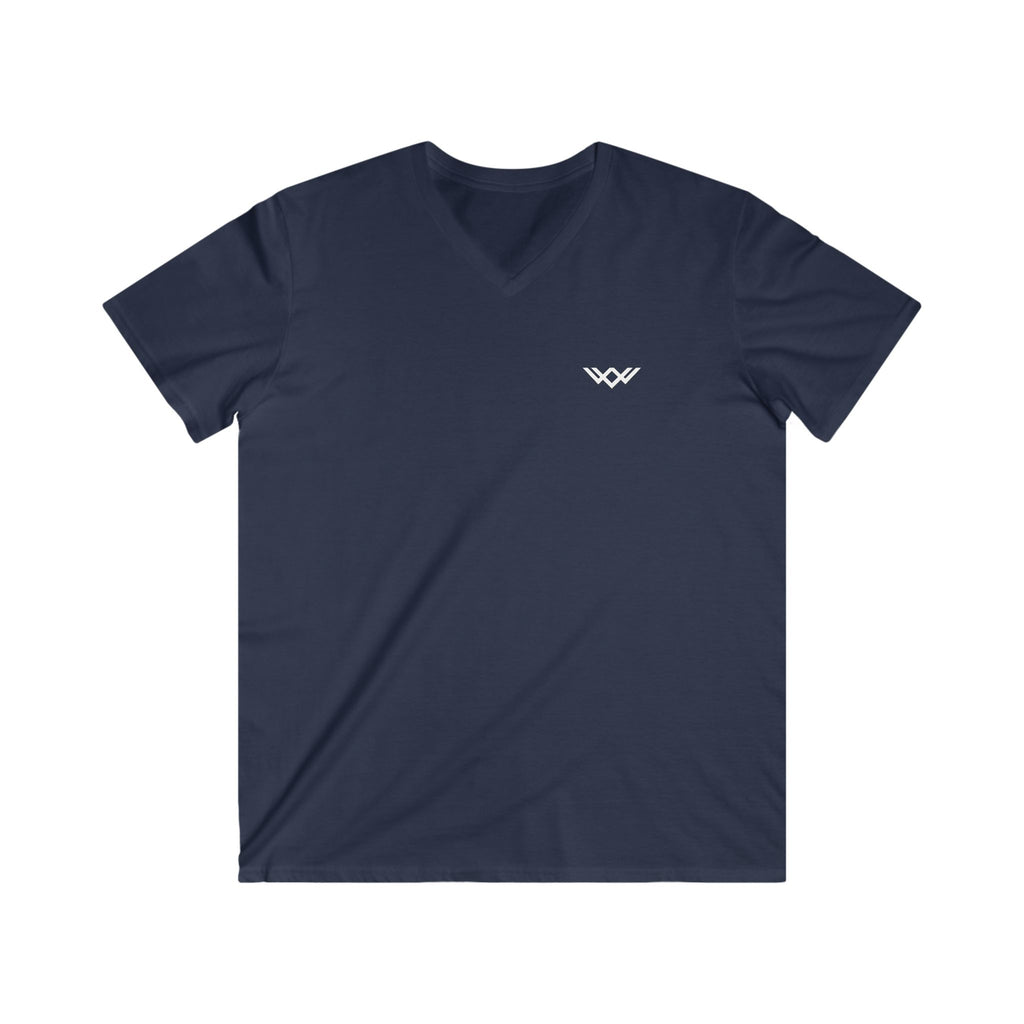 Men's Signature Logo V-Neck T-Shirt | FUL