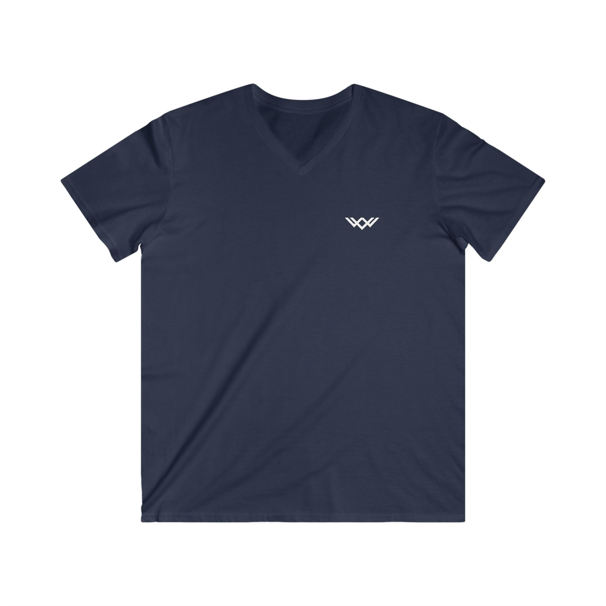 Men's Signature Logo V-Neck T-Shirt | FUL