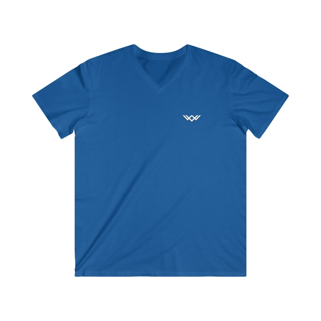 Men's Signature Logo V-Neck T-Shirt | FUL