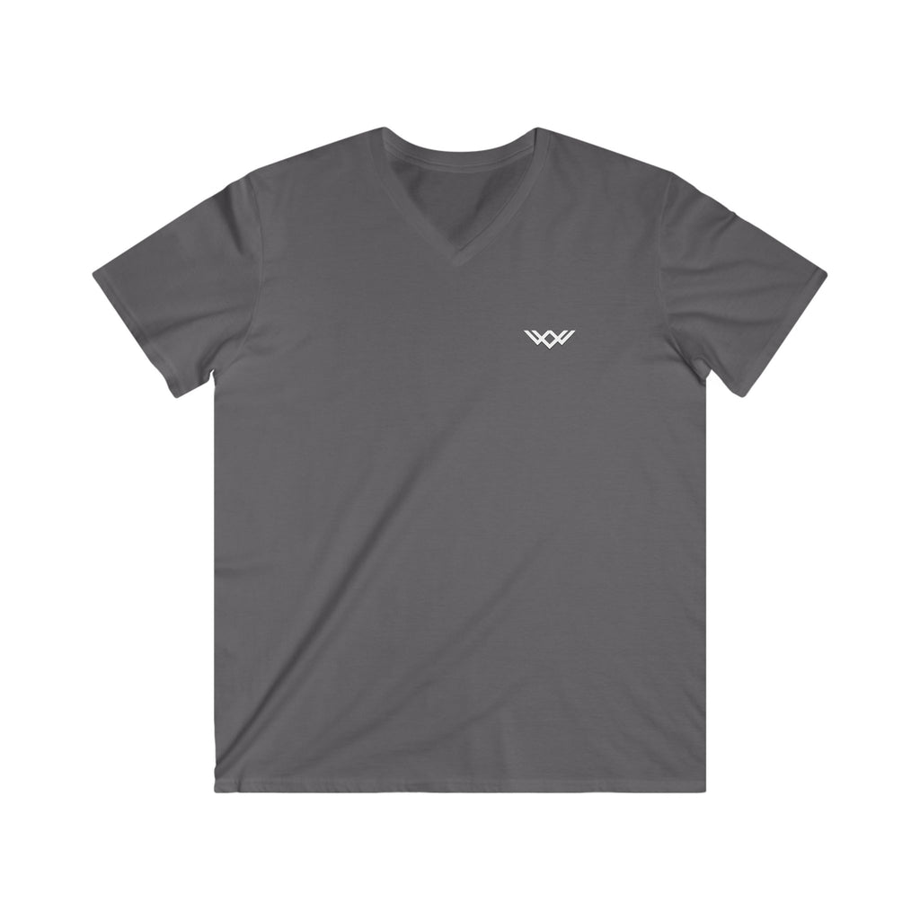 Men's Signature Logo V-Neck T-Shirt | FUL