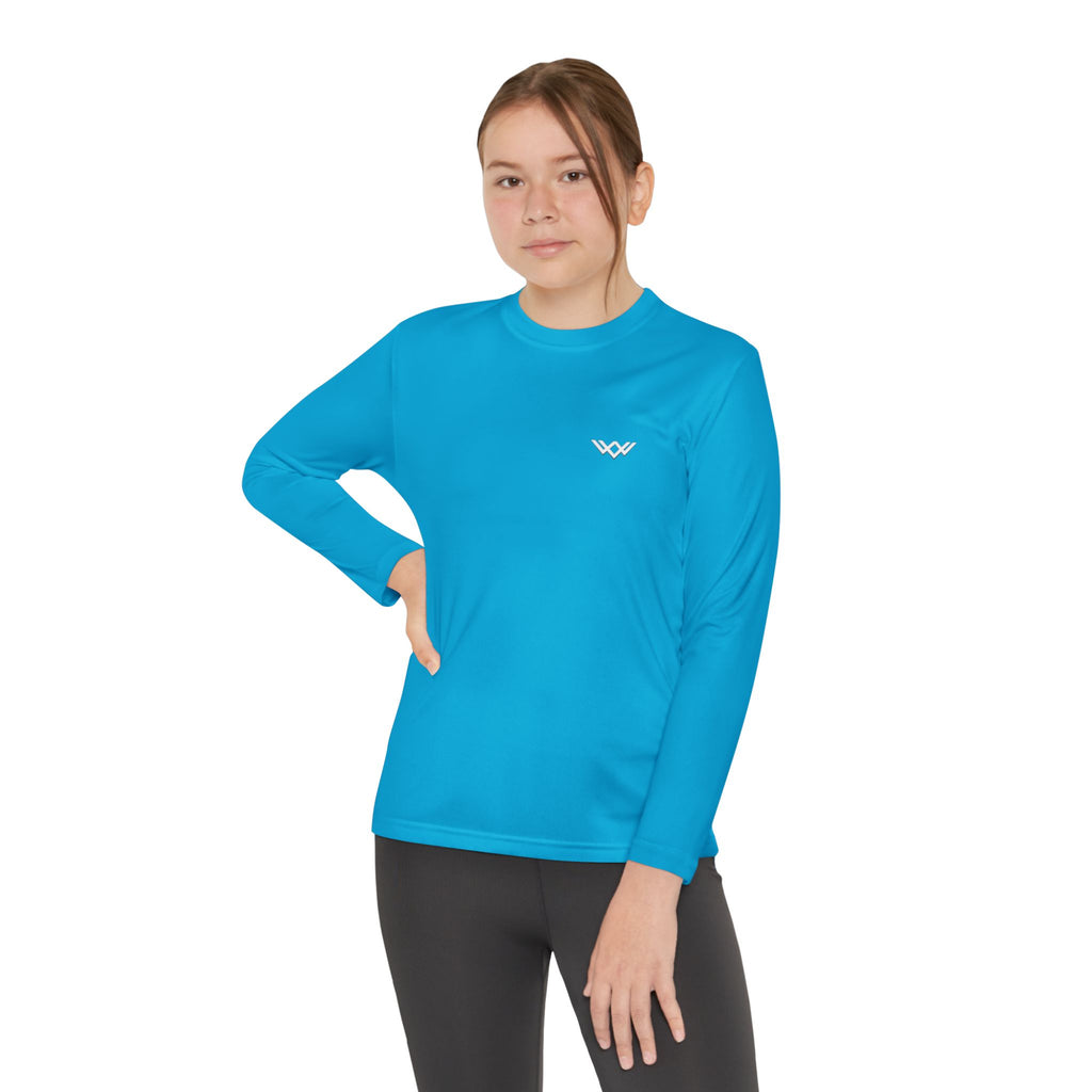 Kids Lightweight Long Sleeve Signature Logo Tee