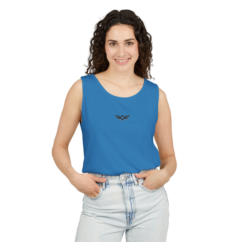 Women's Tank Top — Minimal Centre Chest Logo