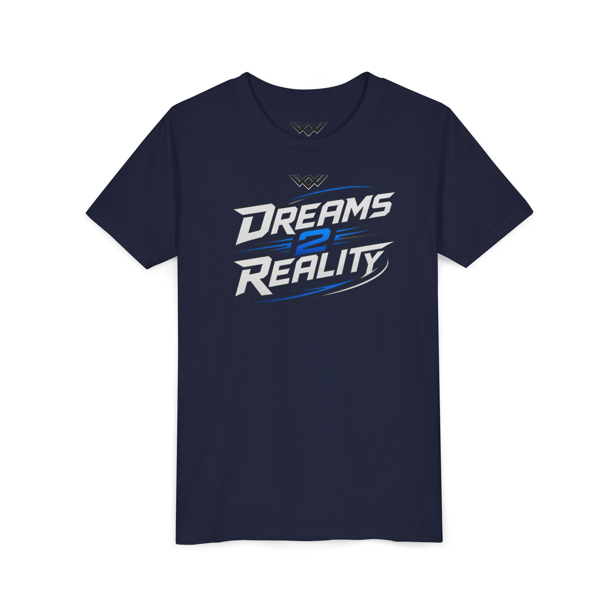 Youths Motivational Graphic Tee Dreams 2 Reality