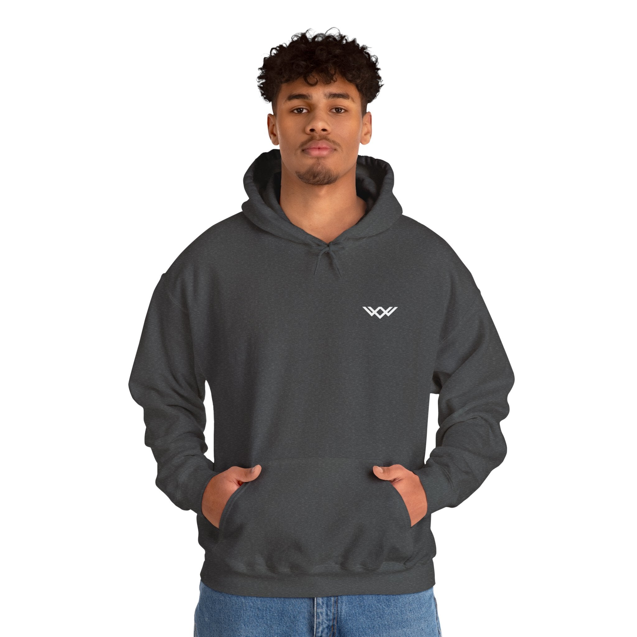 Unisex Signature Front Statement Back Hoodie | FUL