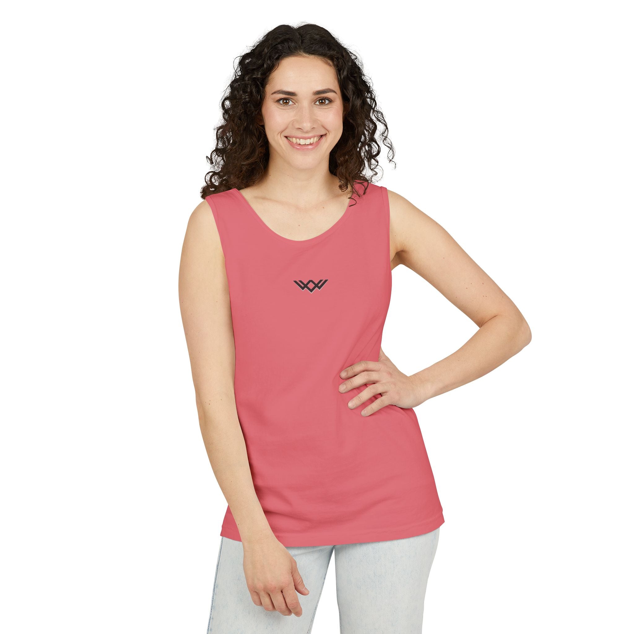 Women's Tank Top — Minimal Centre Chest Logo
