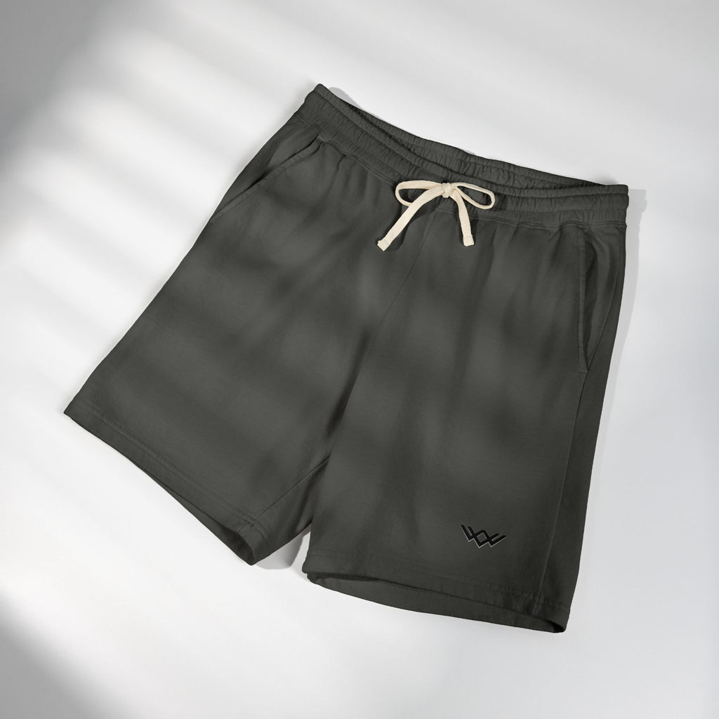 Lightweight Sweat Shorts — Garment-Dyed Fleece Lounge Shorts