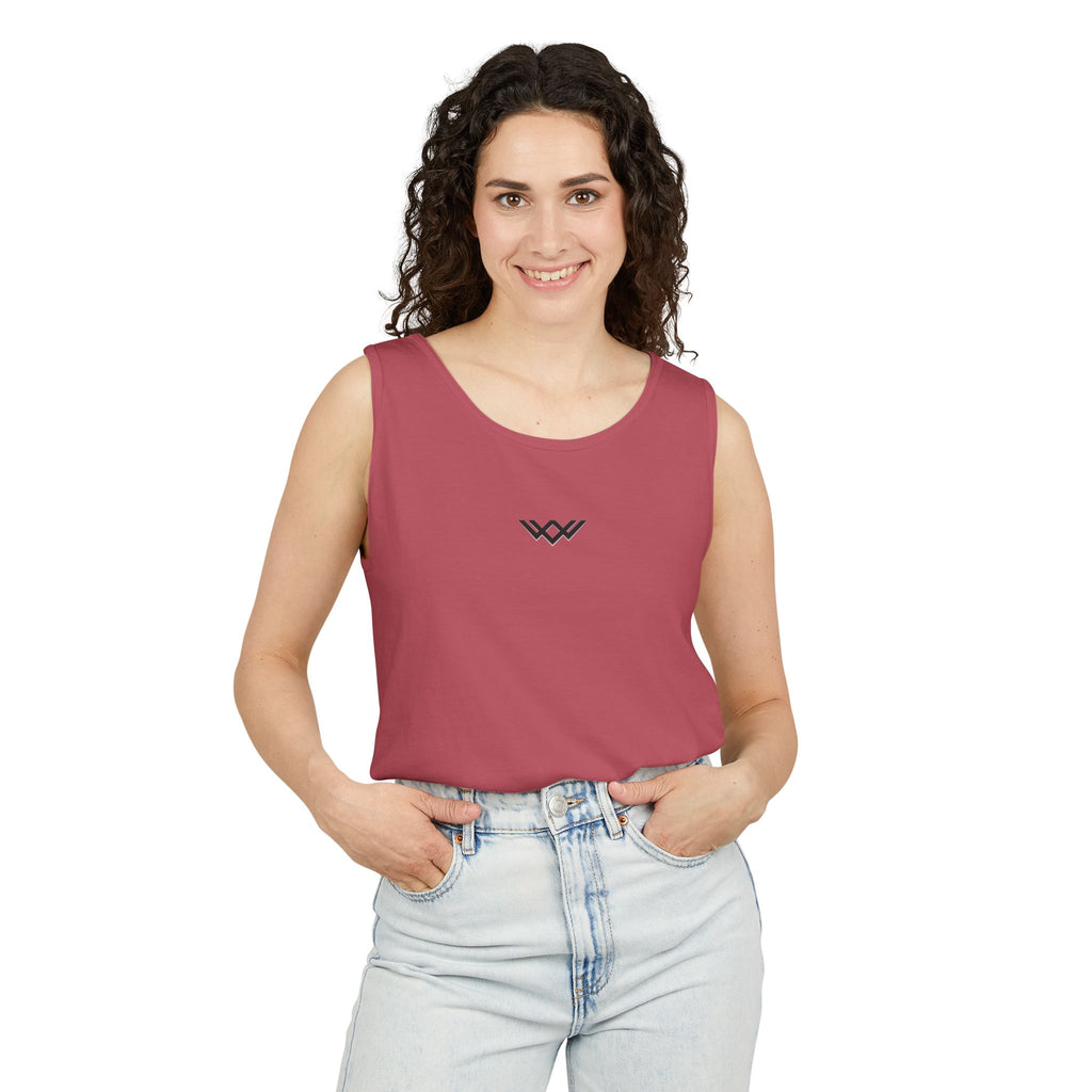 Women's Tank Top — Minimal Centre Chest Logo