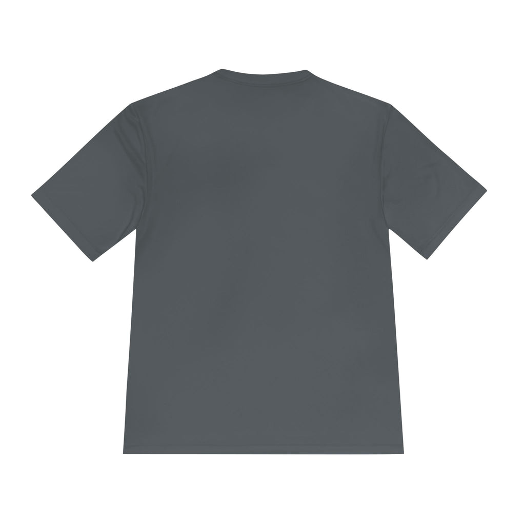 Moisture-Wicking Performance Tee — Minimal Black Chest Logo