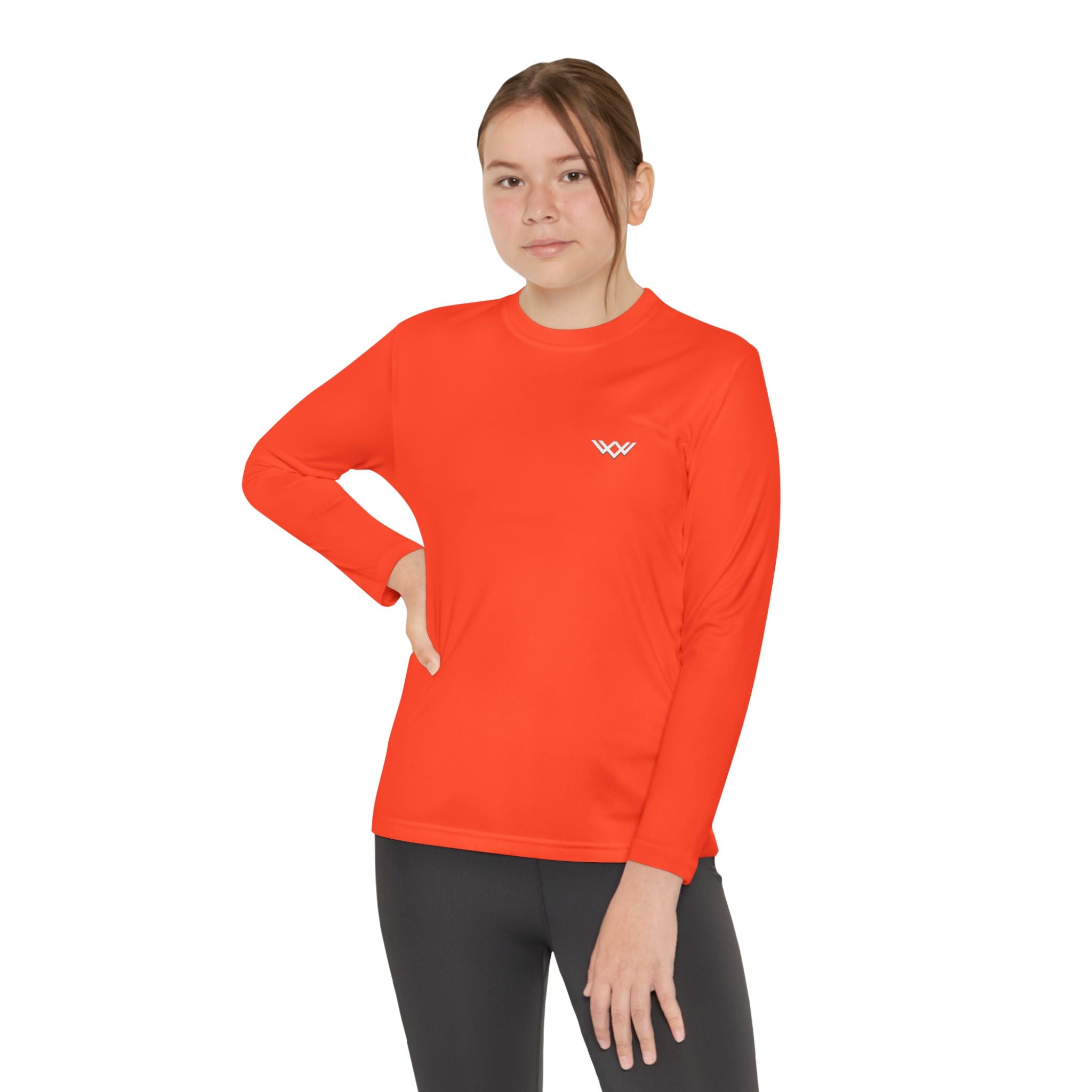 Kids Lightweight Long Sleeve Signature Logo Tee