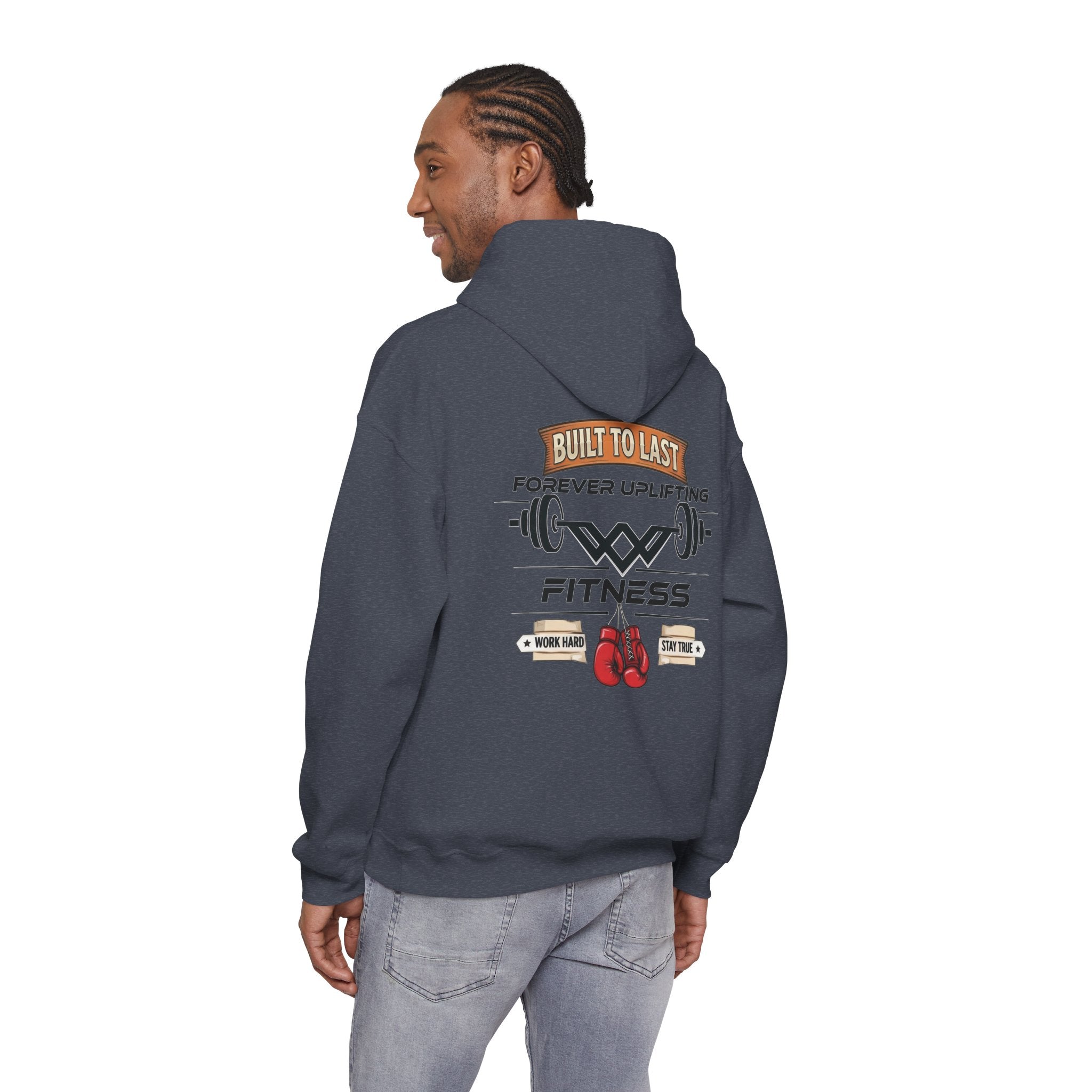 Built To Last Premium Fitness Hoodie | Forever Uplifting Fitness