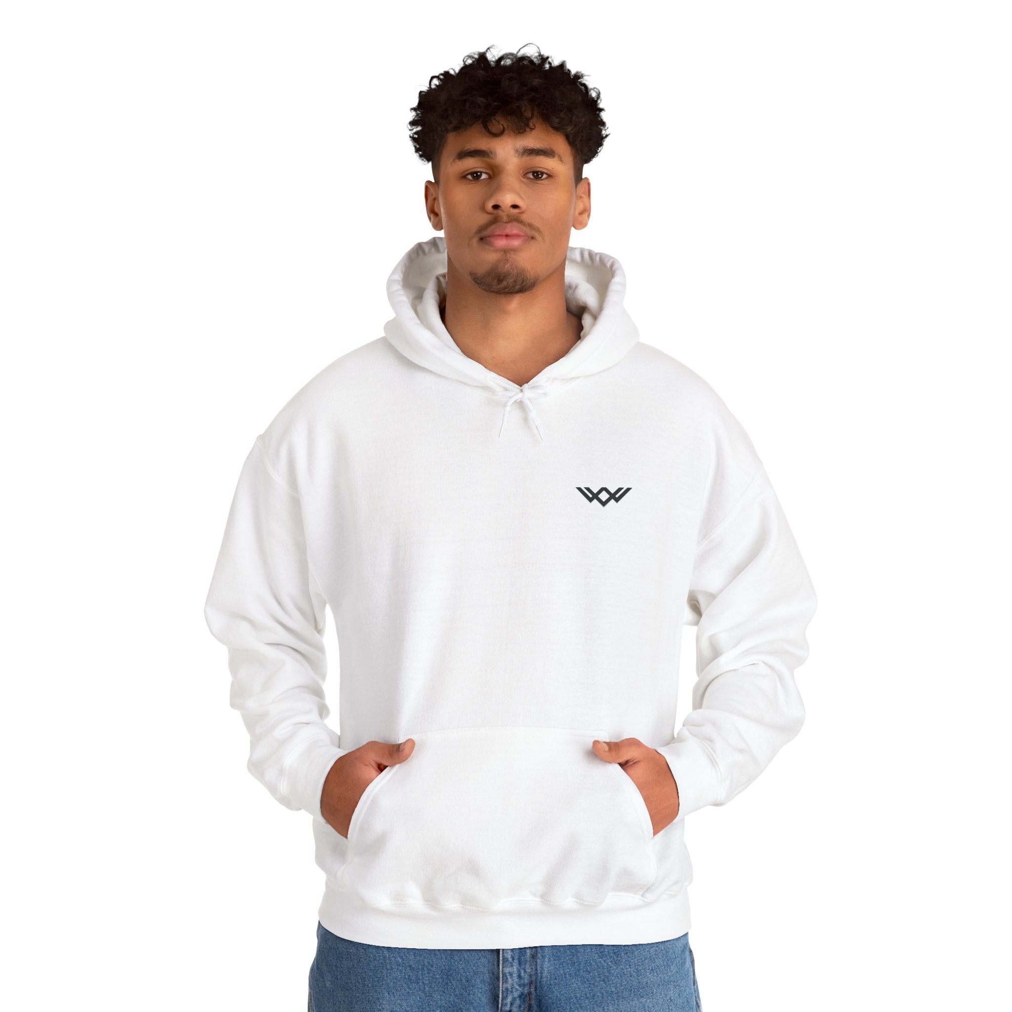Unisex Signature Front Statement Back Hoodie | FUL