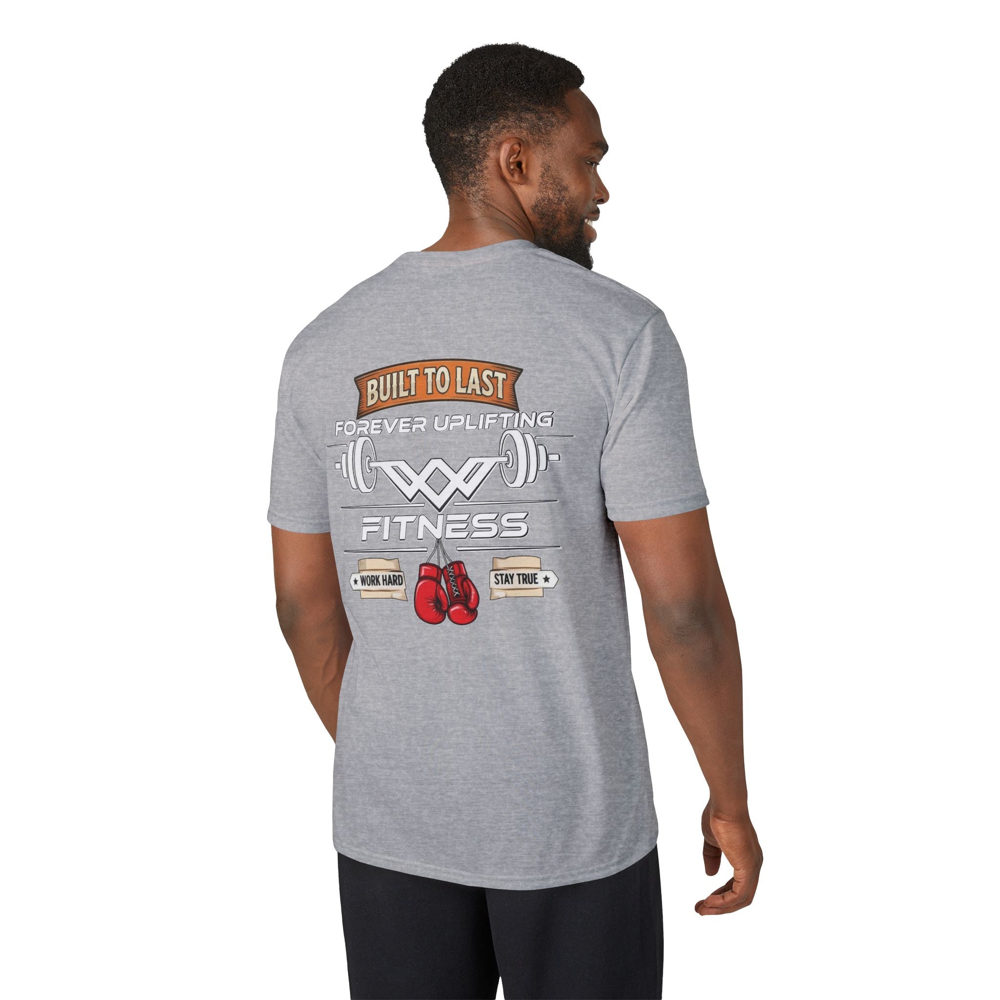 Built To Last Edition Performance Gym T-Shirt | Forever Uplifting Fitness