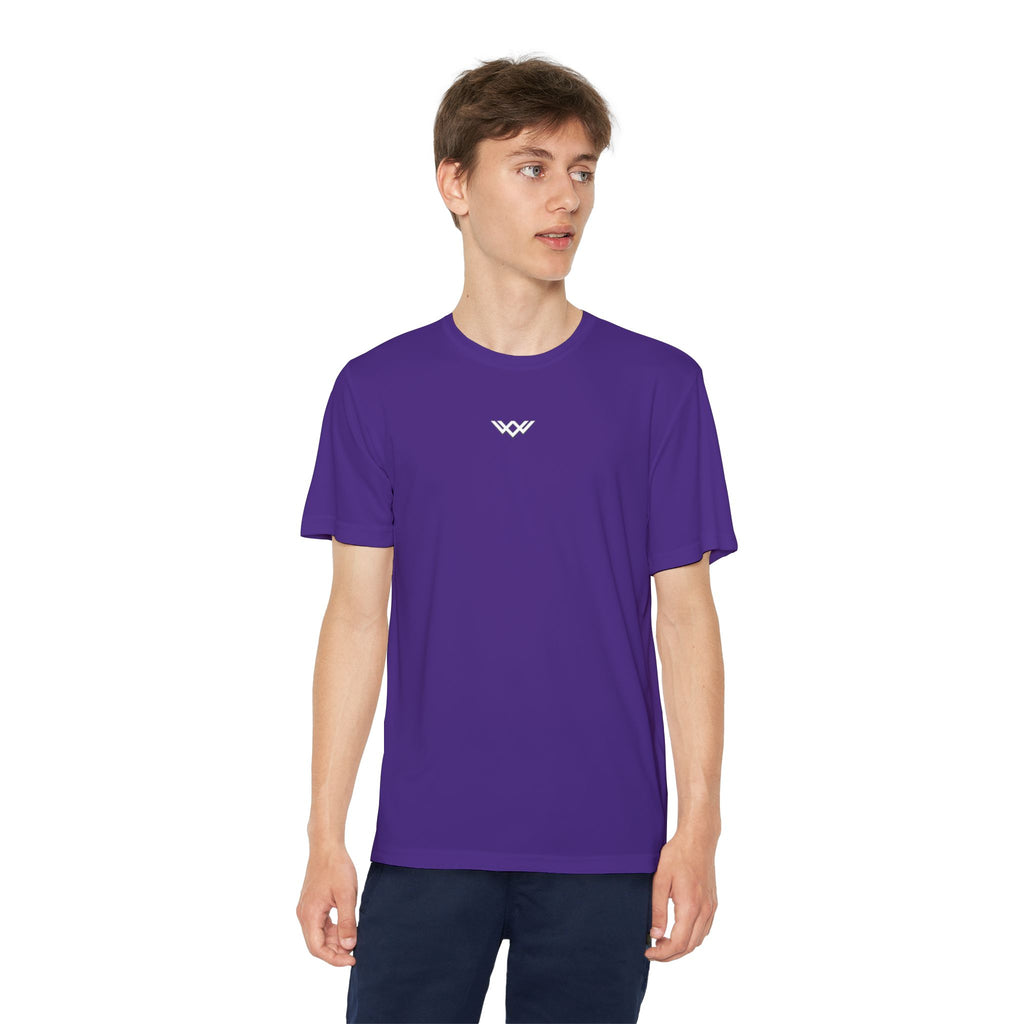 Youth Competitor Tee — Minimalist Chest Logo