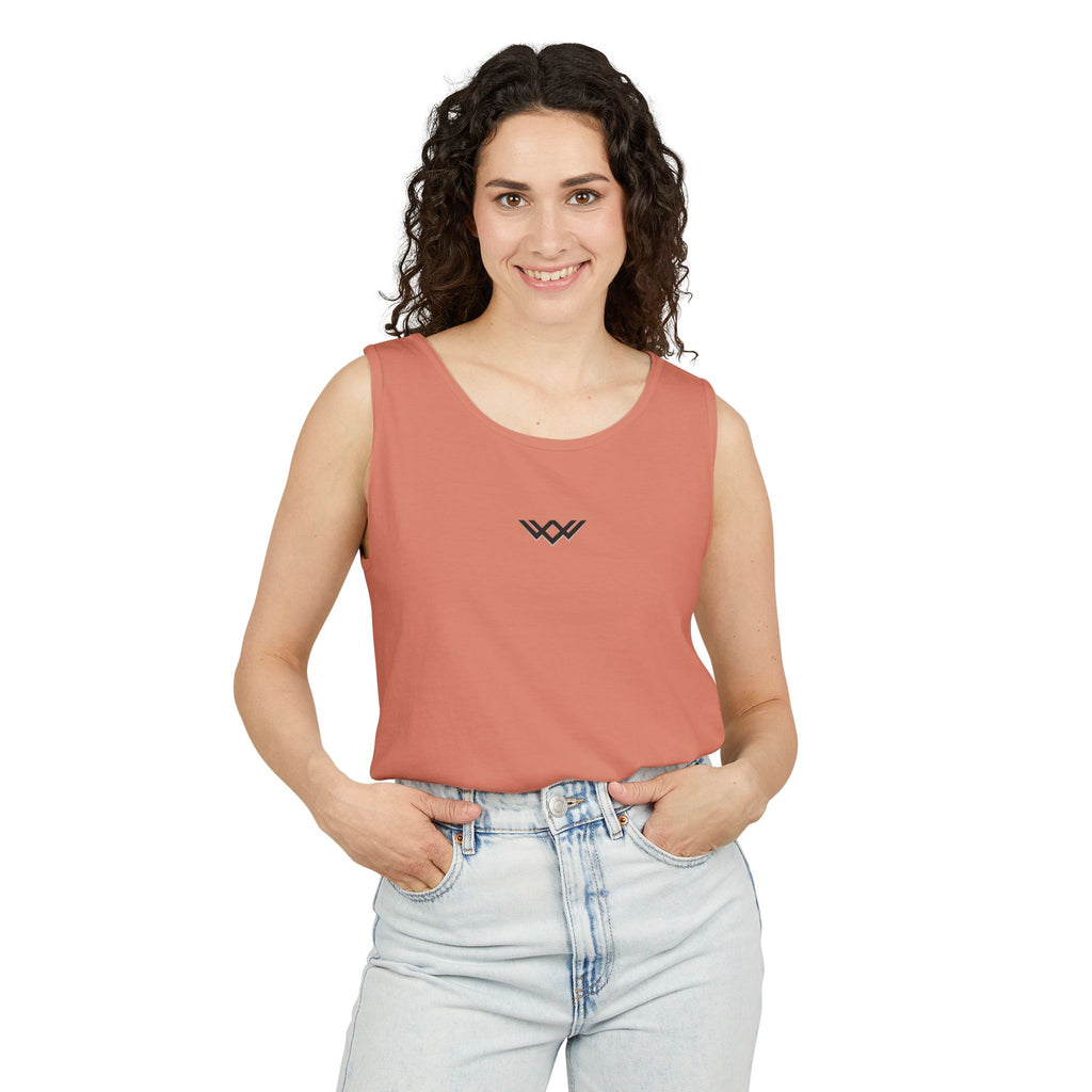 Women's Tank Top — Minimal Centre Chest Logo