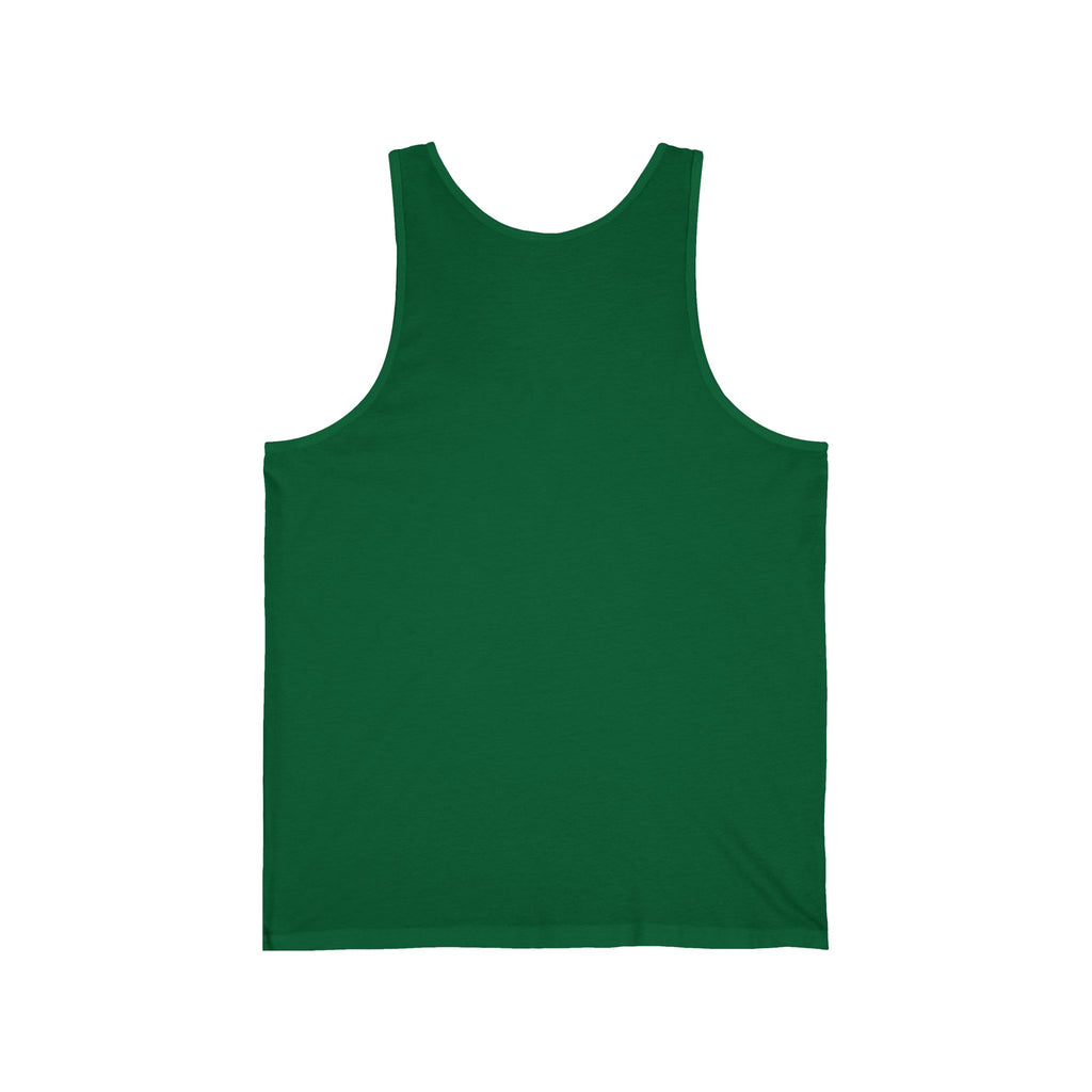 Unisex Jersey Tank Top — Minimal Chest logo