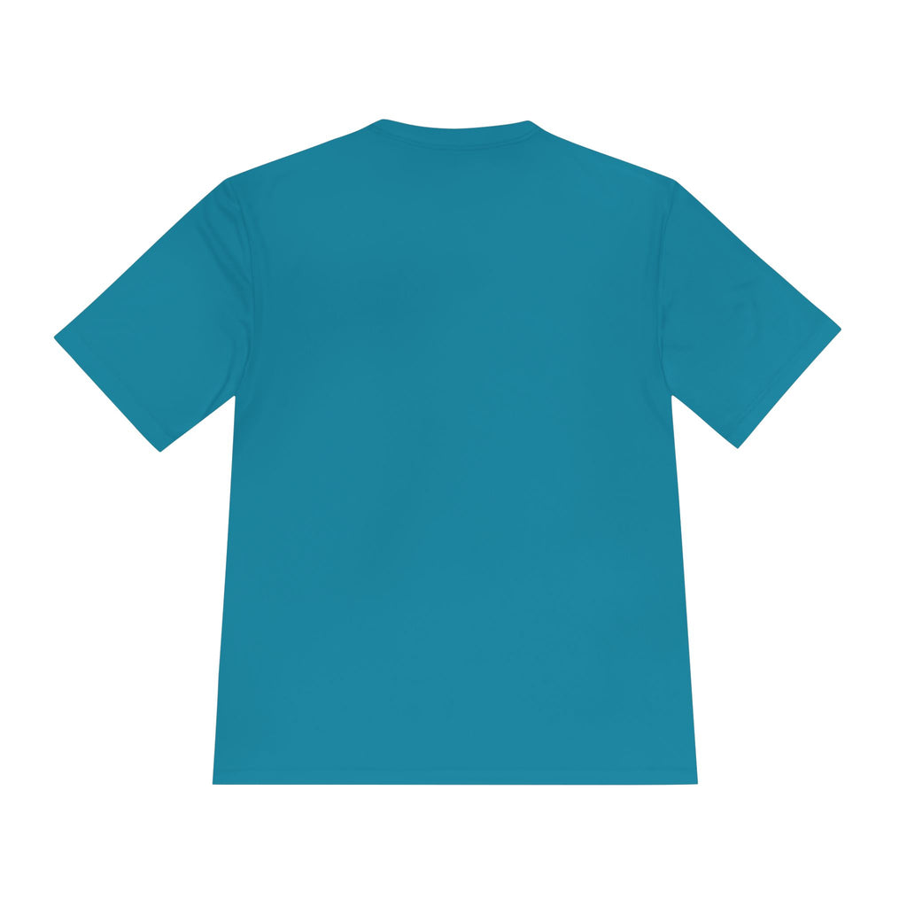 Moisture-Wicking Performance Tee — Minimal Black Chest Logo