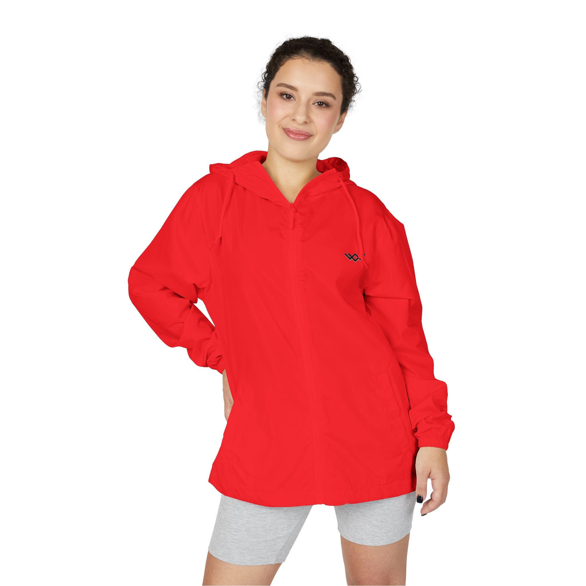 Windbreaker Jacket — Lightweight Full‑Zip Hooded Outerwear