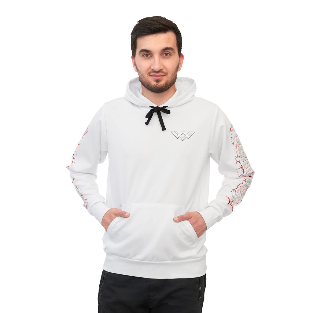 Stronger You™ Spartan Premium Gym Hoodie | White | Forever Uplifting Fitness™