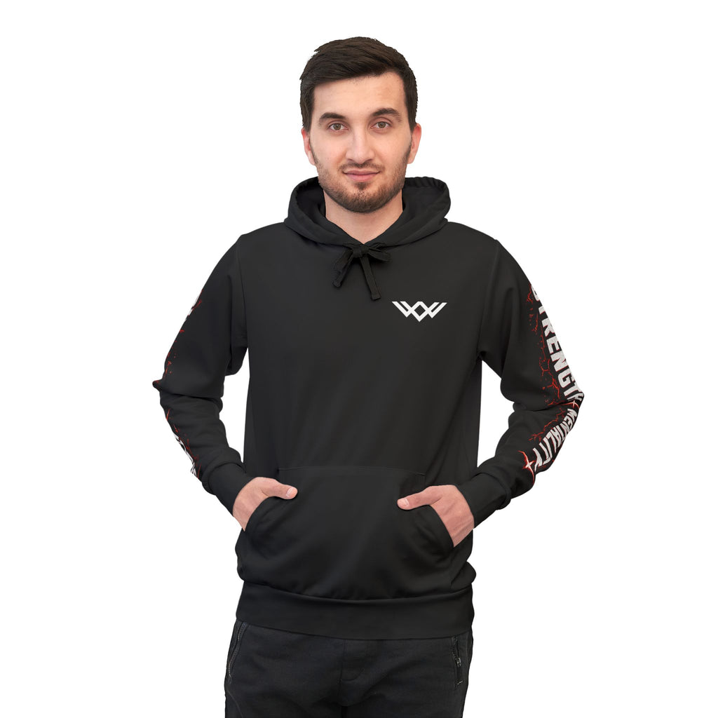 Stronger You Spartan Premium Gym Hoodie – Charcoal | Forever Uplifting Fitness