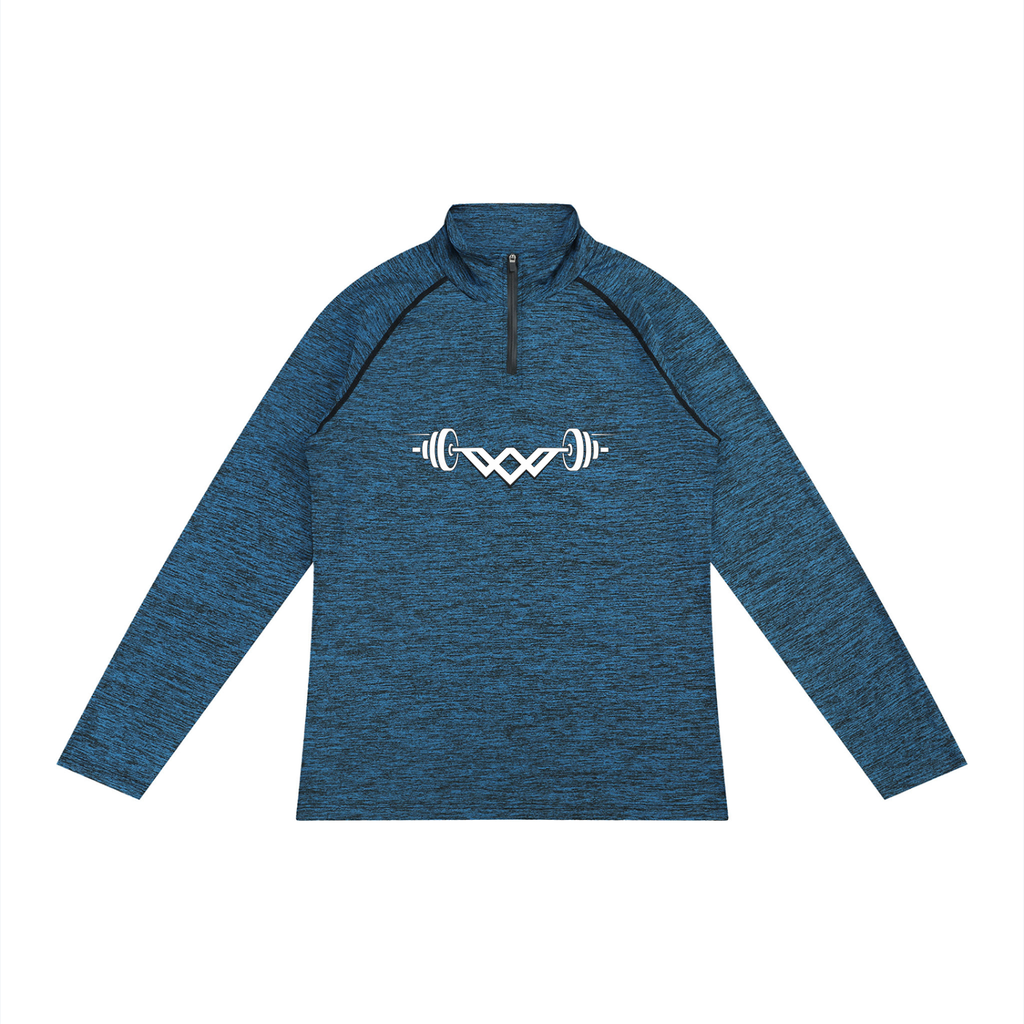 Men's Quarter-Zip Performance Long Sleeve T-Shirt