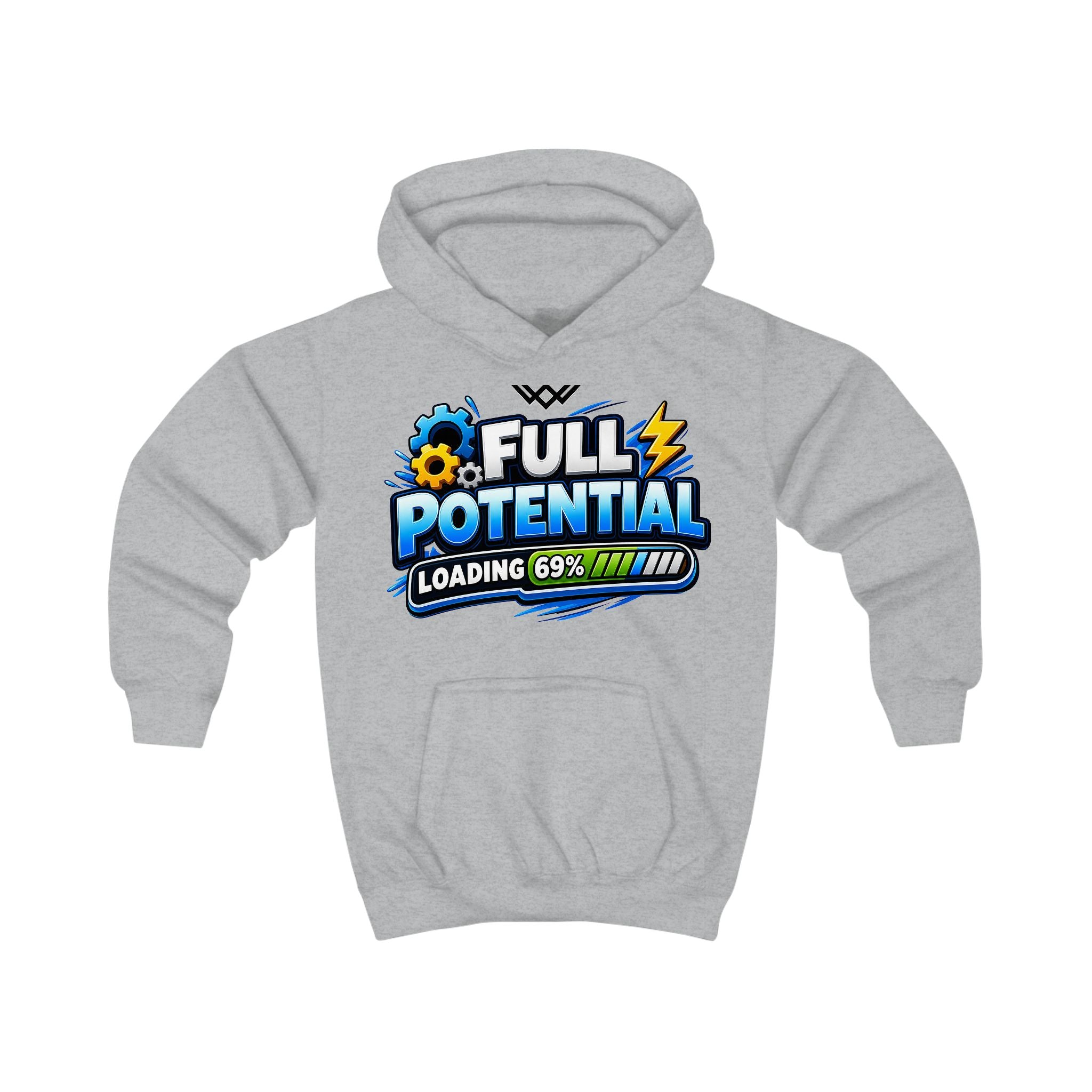 Kids Full Potential Loading Graphic Hoodie
