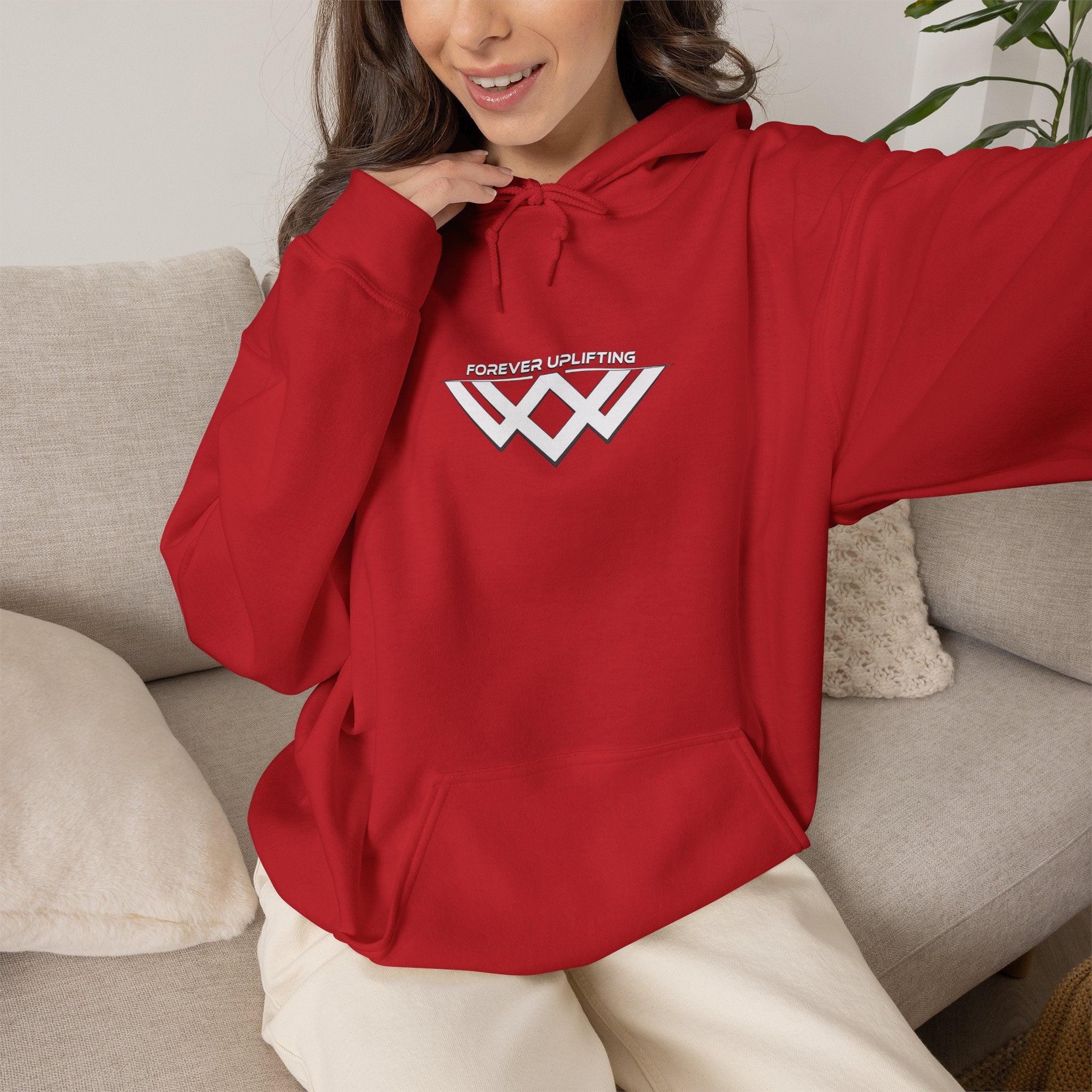 Unisex Statement Logo Three-panel Hoodie